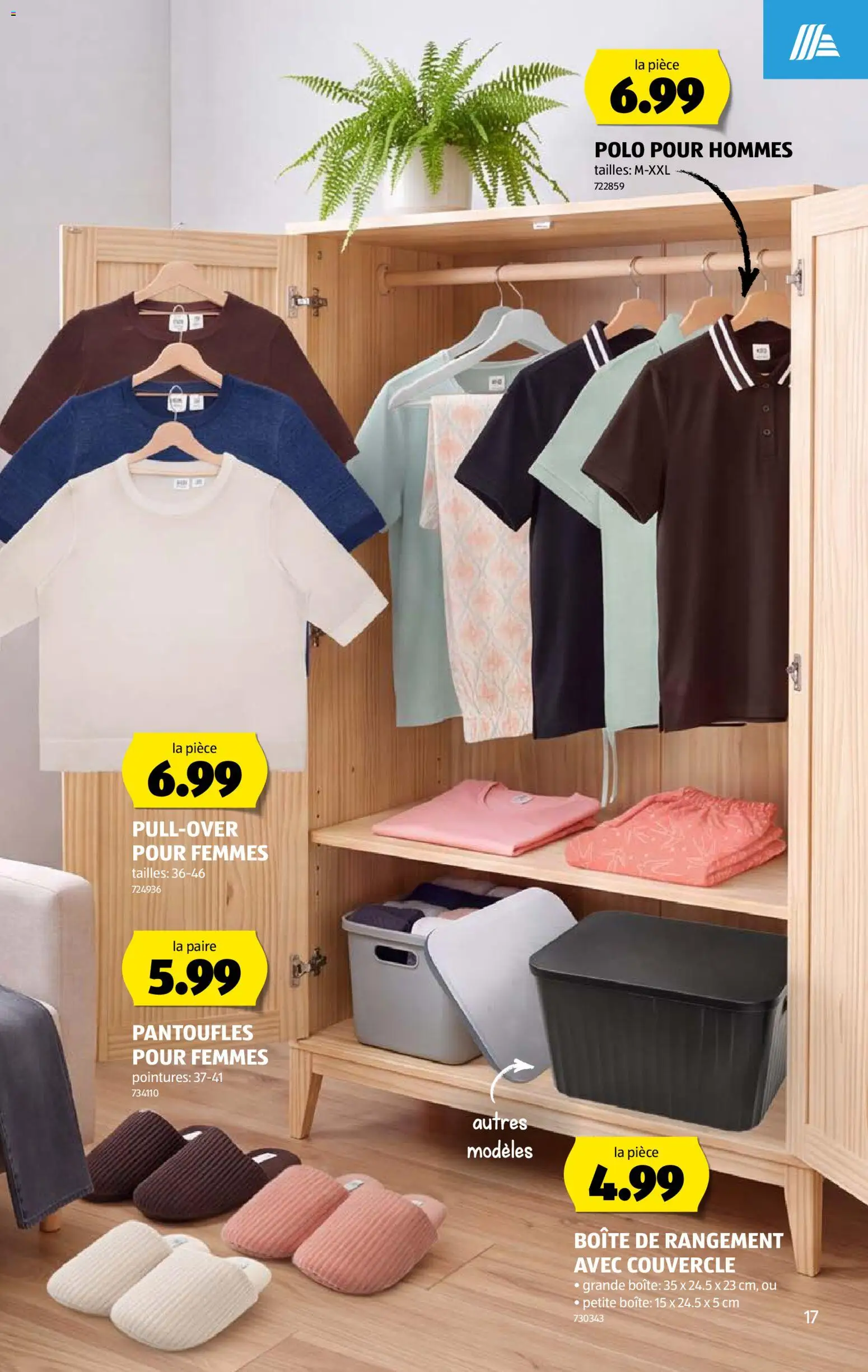 Aldi aktionen FR – gültig ab 20.08.2026 | Seite: 17 | Produkte: Box, Pullover, Shirt