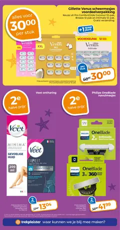 Trekpleister folder - Voorbeeld van een folder van Trekpleister, geldig van 21-07-2026 | Pagina: 9 | Producten: Ontharingscrème, Kan, Crème