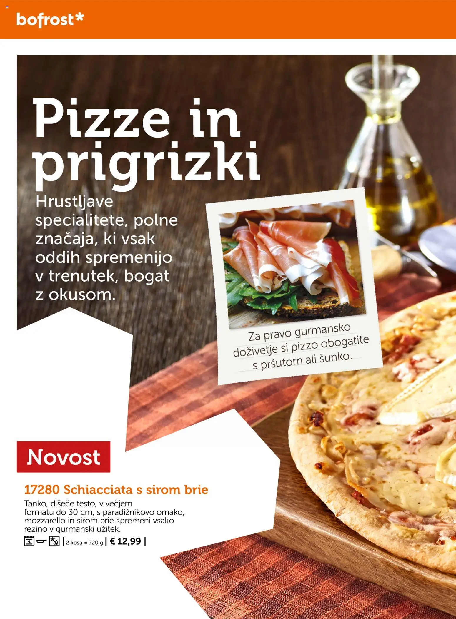 Novi Bofrost katalog ponudbe – veljaven od 01.10.2026 | Stran: 18 | Izdelki: Prigrizki