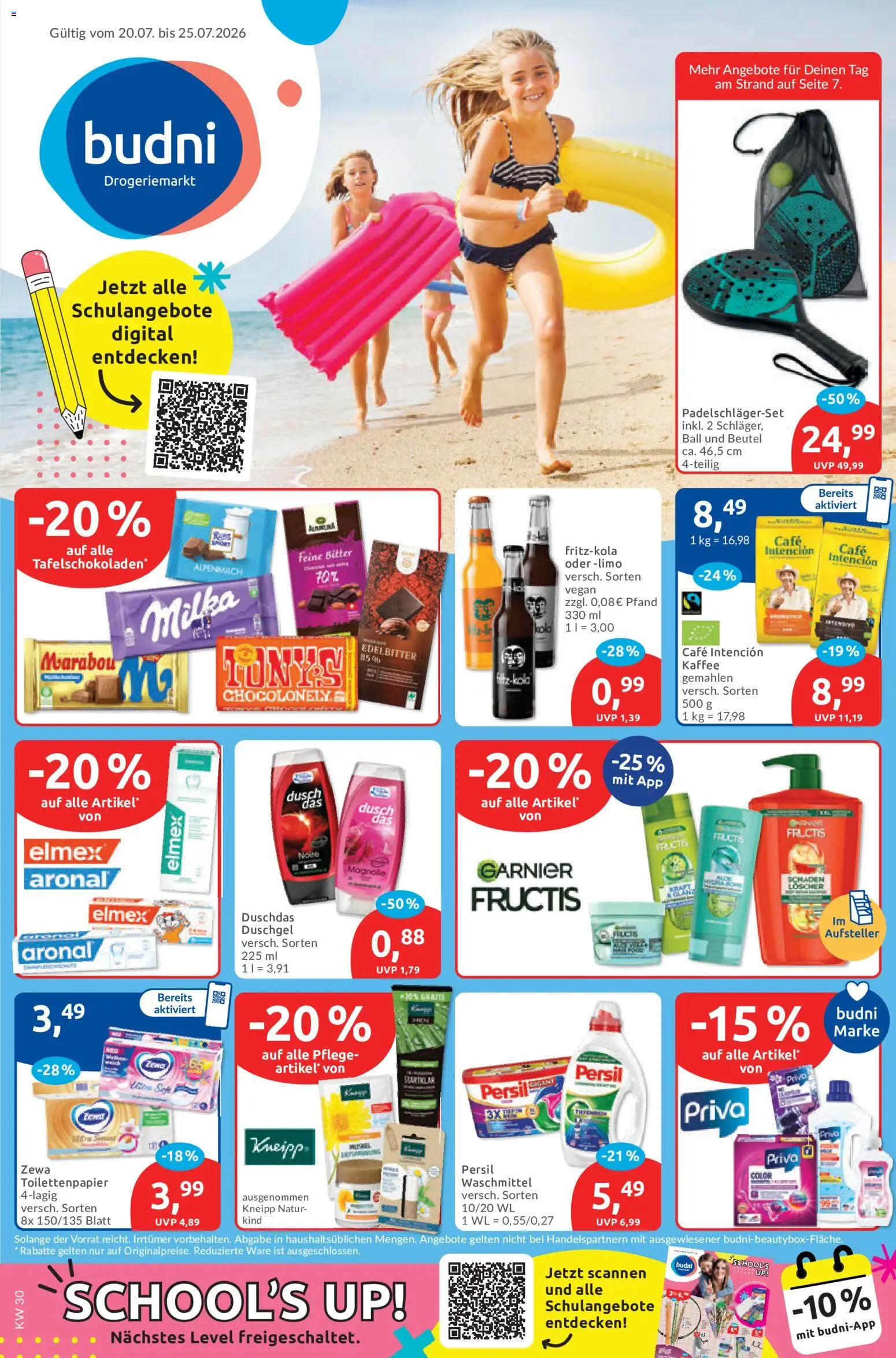 Budni Prospekt (ab 20.07.2026) zum Blättern catalogue cover