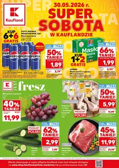 Pogląd oferty "Kaufland gazetka - Super Sobota" - ważna od 30.05.2026