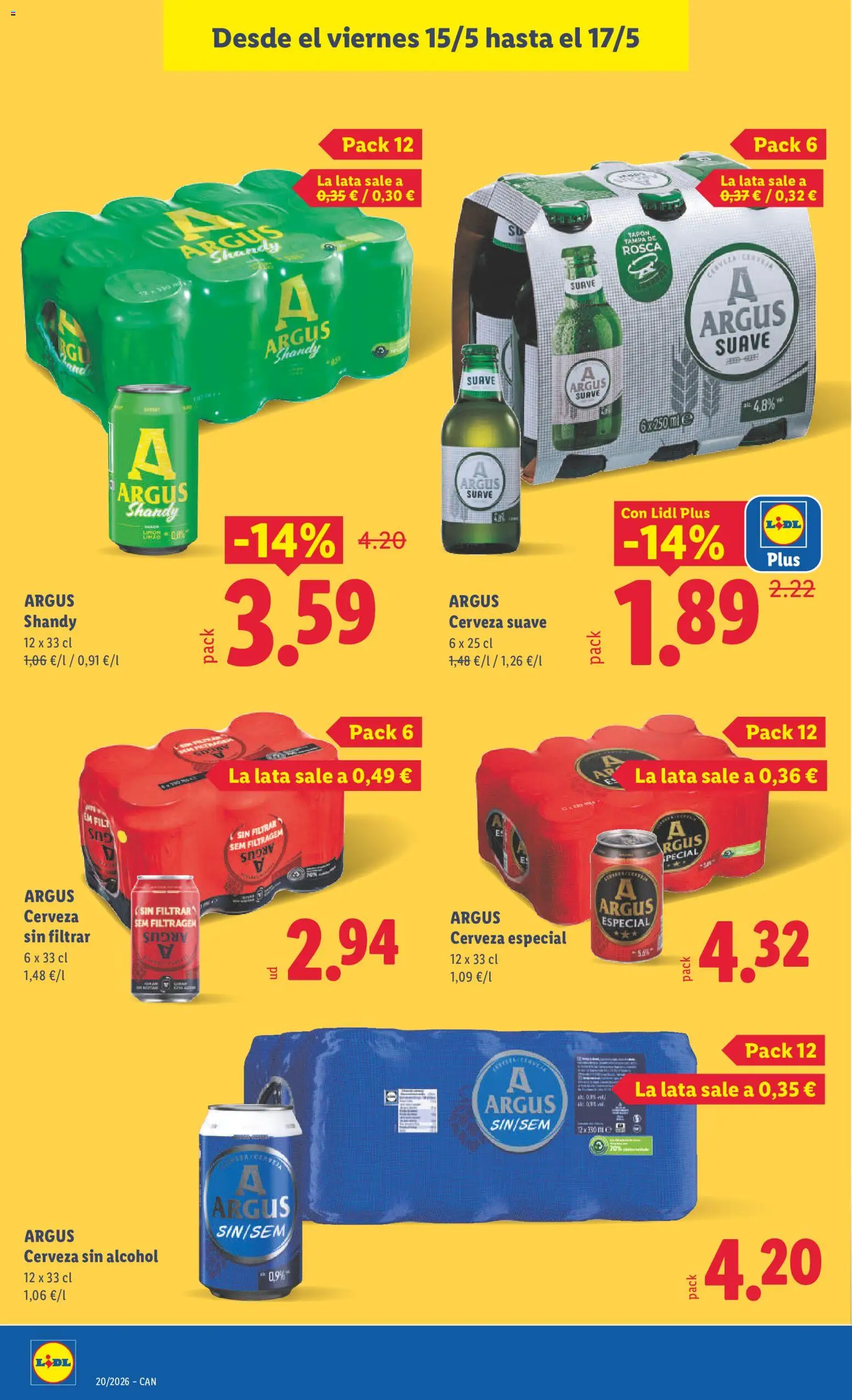 Lidl folleto │ válido desde el 11.05.2026 | Página: 32 | Productos: Cerveza sin alcohol, Cerveza