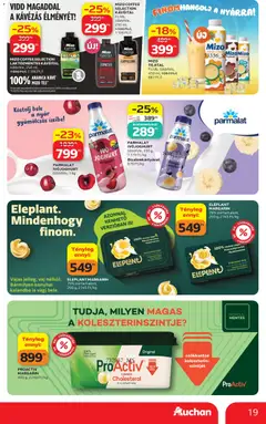 Auchan akciós újság - amely érvényes a következő dátumtól: 2026.07.16. | Oldal: 19 | Termékek: Ivójoghurt, Tej, Vaj, Joghurt