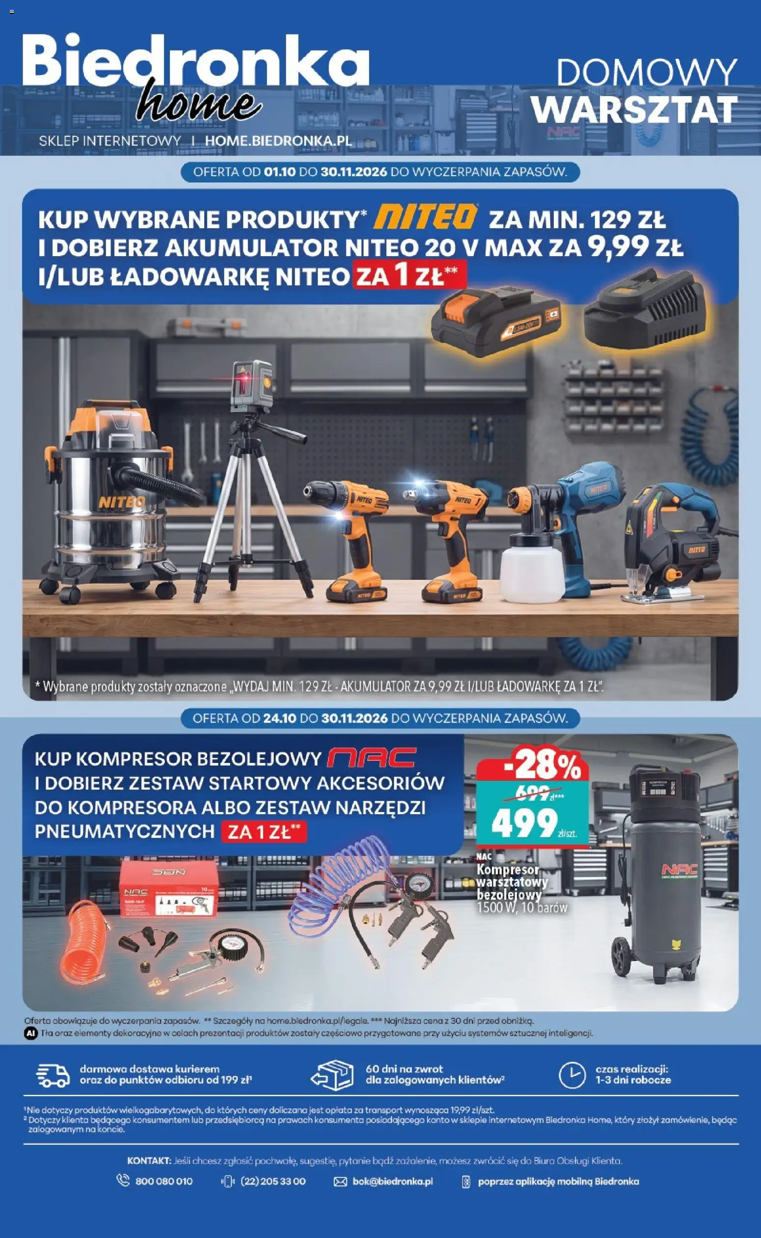 Biedronka Polsko leták - Home od 24.10.2026 | Strana: 6 | Produkty: Kompresor
