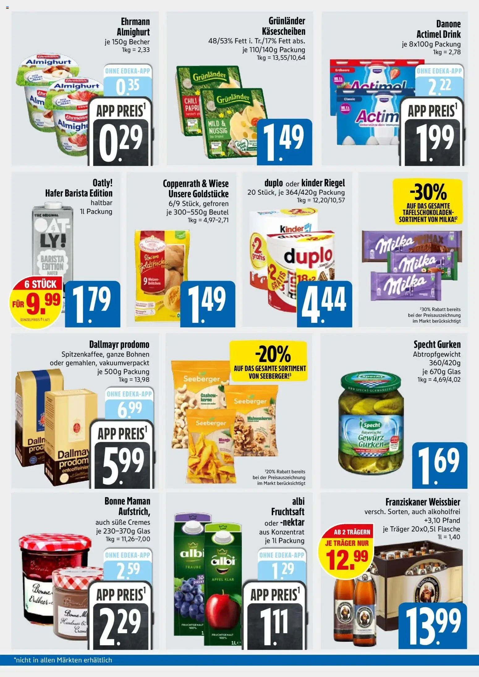E xpress Prospekt München – gültig ab 28.09.2026 | Seite: 2 | Produkte: Äpfel, Dallmayr prodomo, Fruchtsaft, Bonne maman