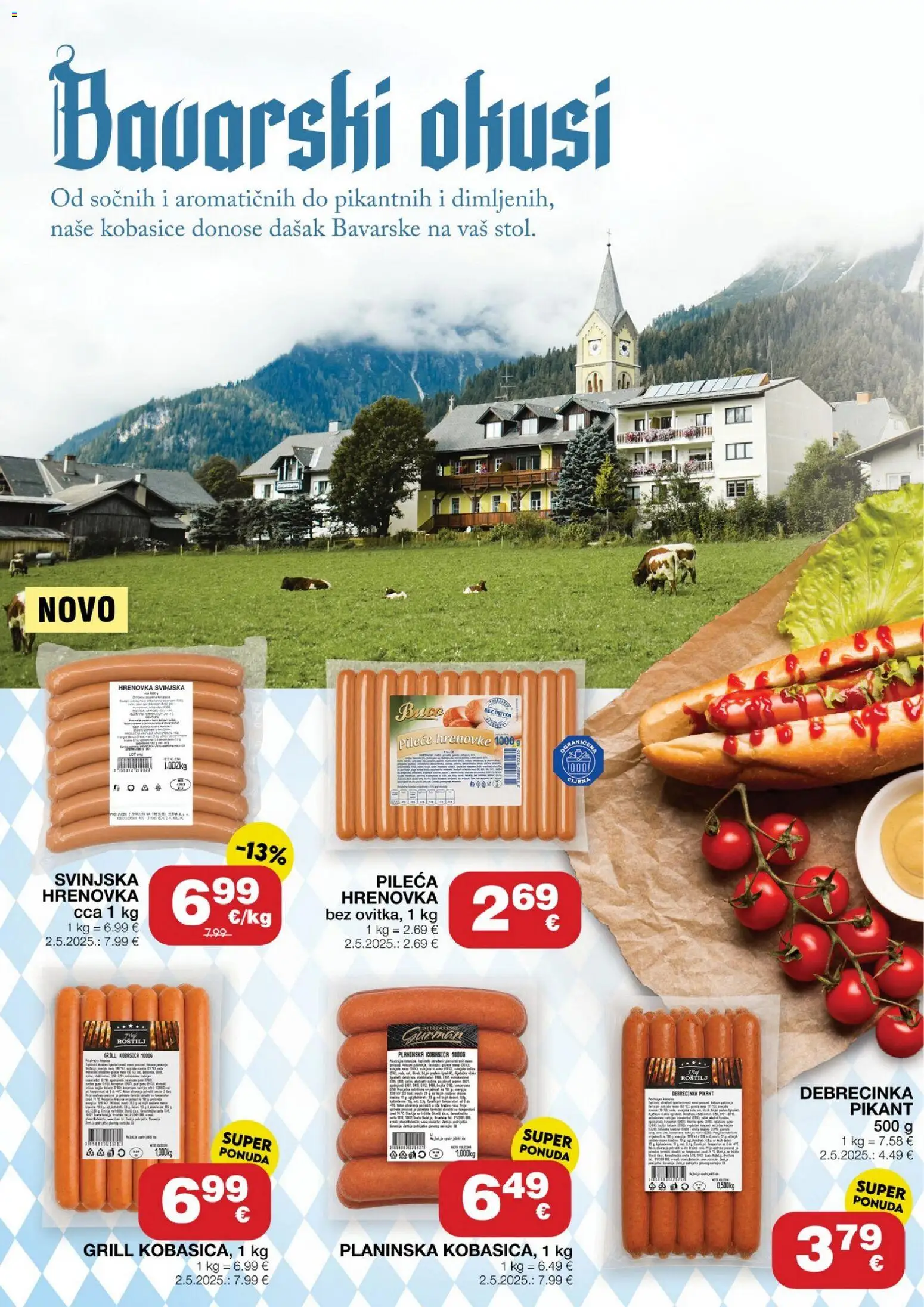 Stanić Diskont katalog | vrijedi od 15.10.2026 | Stranica: 2 | Proizvodi: Roštilj, Kobasice, Grill, Kobasica