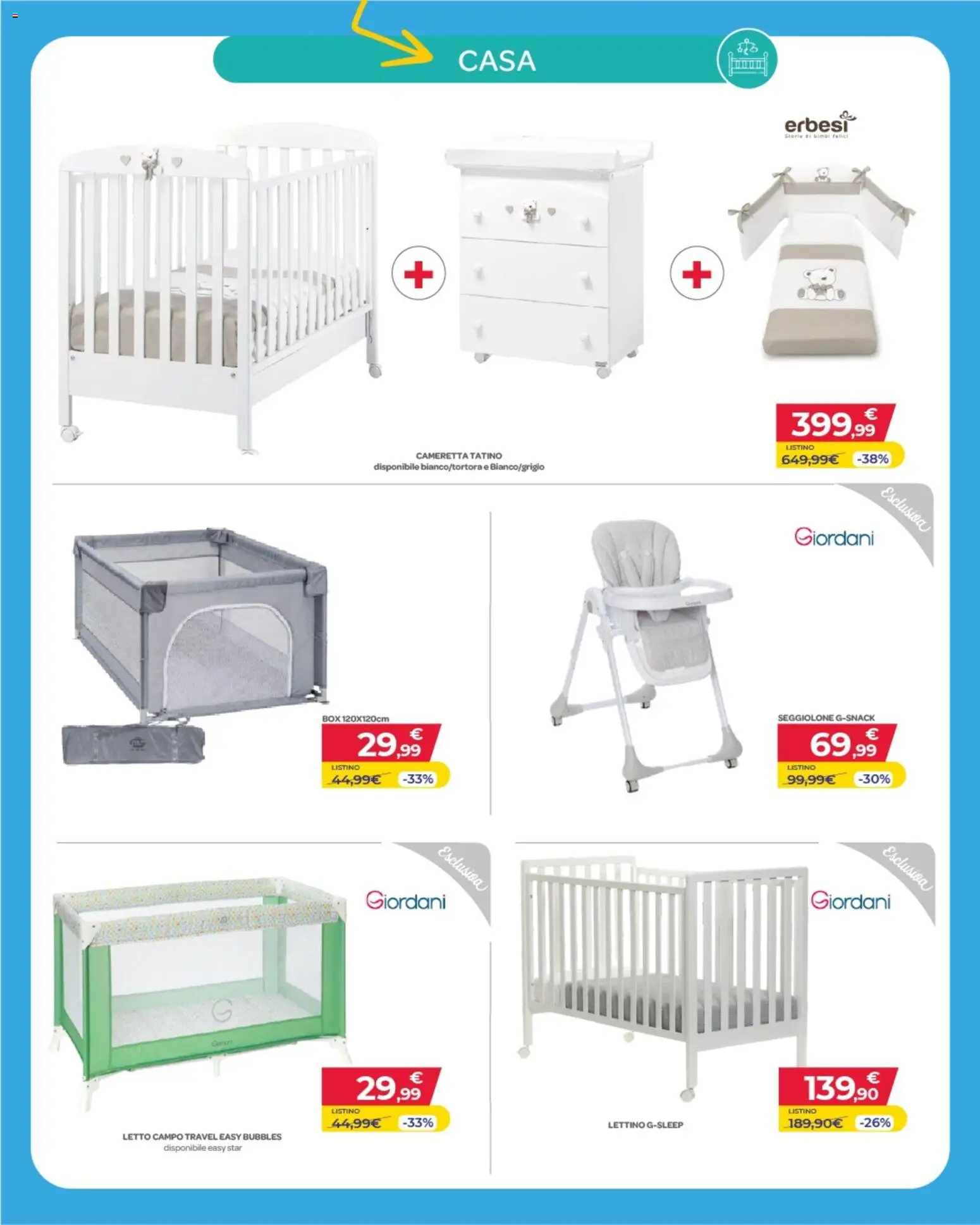 Volantino Toys Center del 30/07/2026 | Pagina: 15 | Prodotti: Lettino, Letto