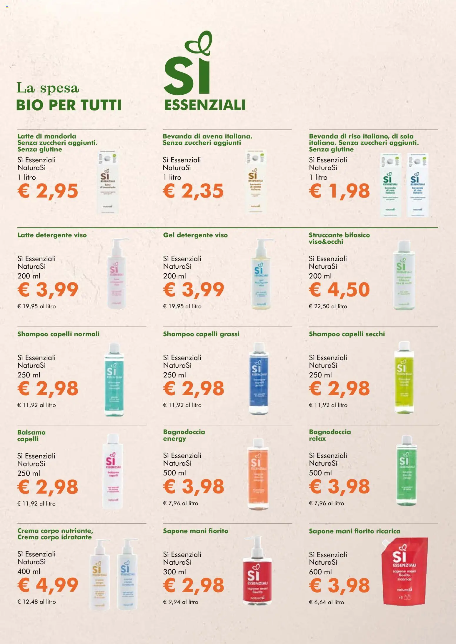 Volantino Natura Sì del 05/08/2026 | Pagina: 13