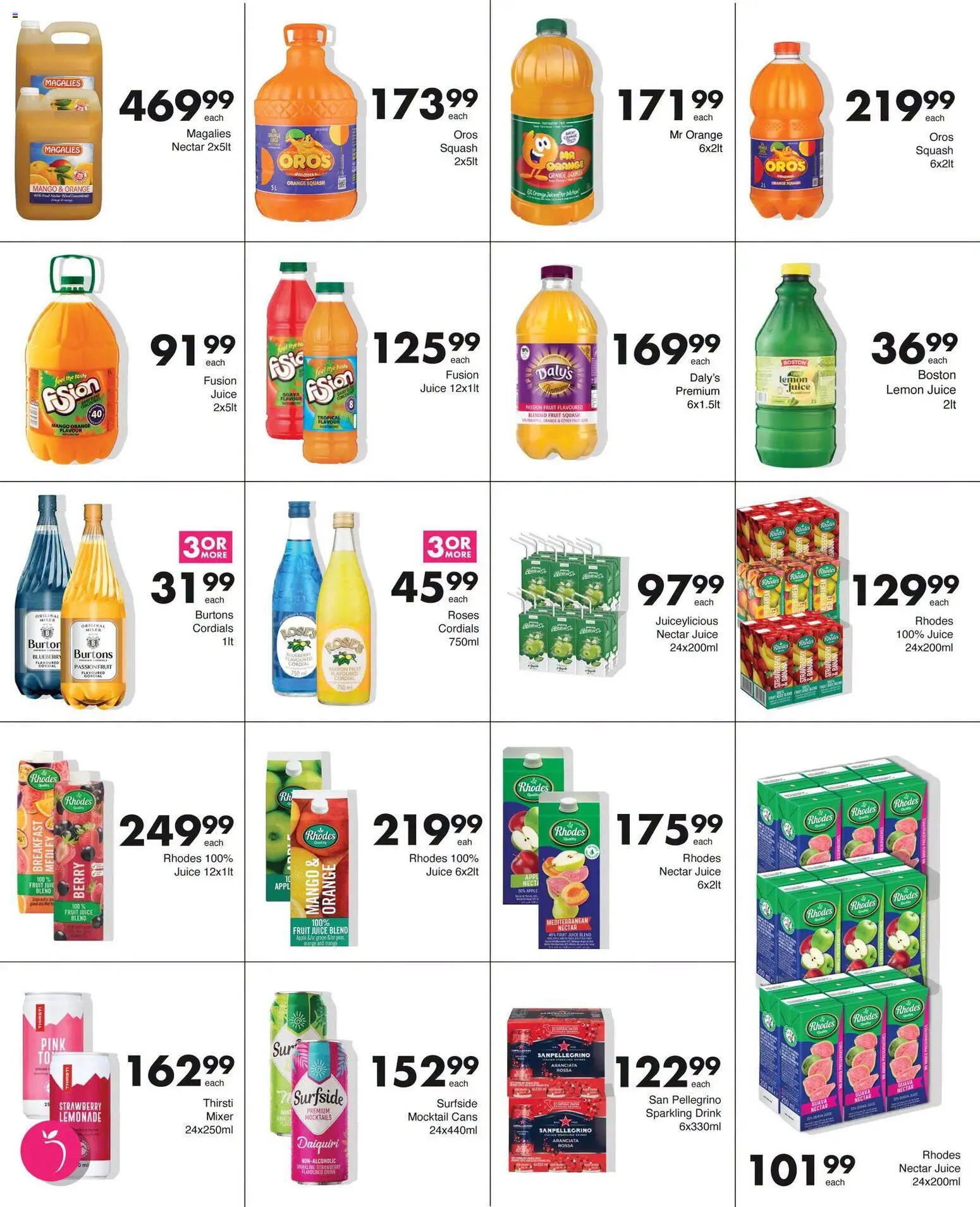 New Save catalogue – valid from 08/07/2026 | Page: 21 | Products: Mixer, Squash, Juice, Fruit