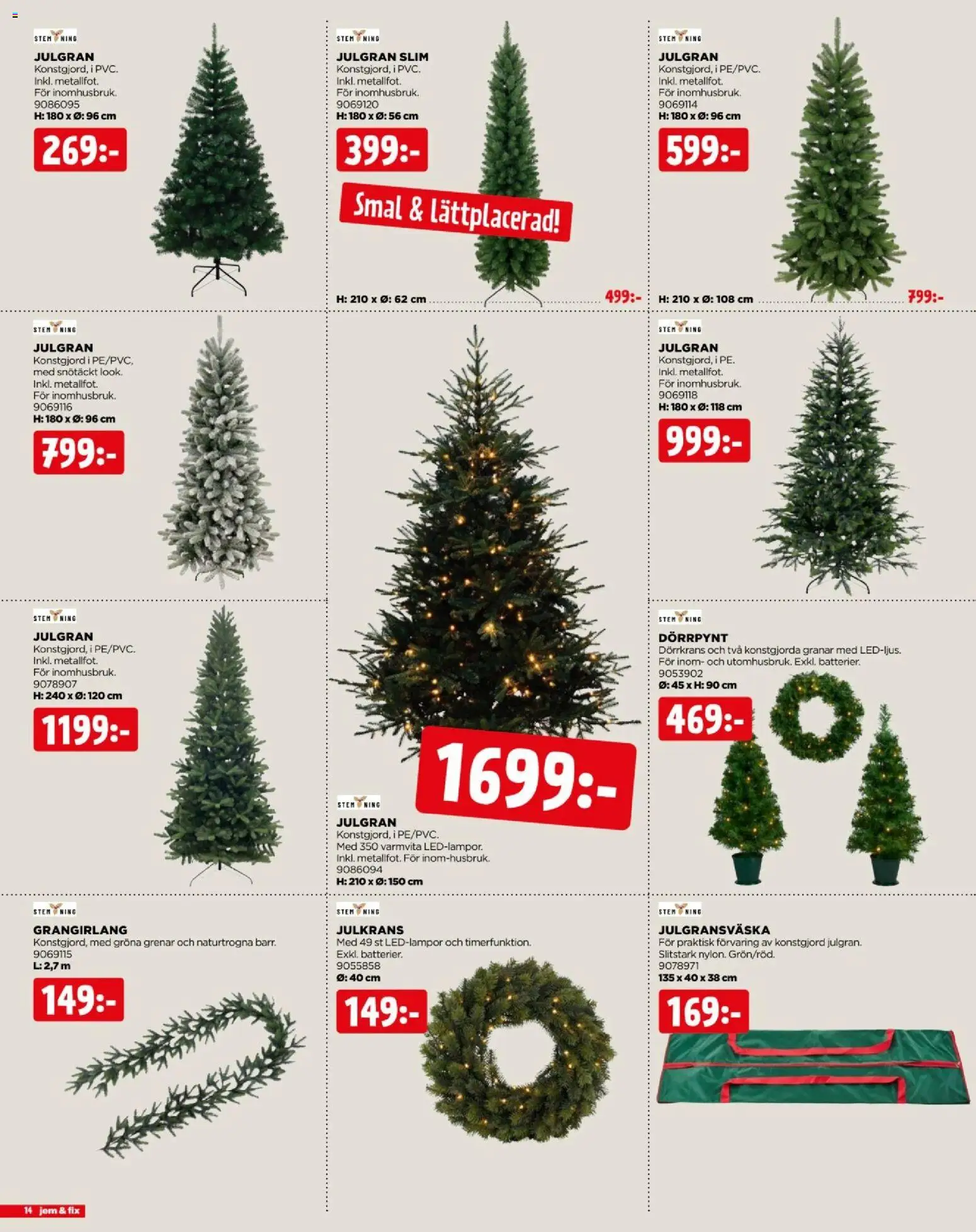 Jem & Fix reklamblad aktuell från 25/10/2026 | Sida: 14