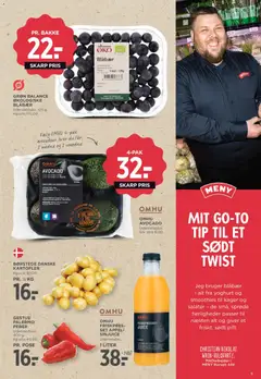 Meny - Tilbudsavis uge 28 gyldig fra 03/07/2026 | Side: 5 | Produkter: Blåbær, Juice, Avocado, Søm