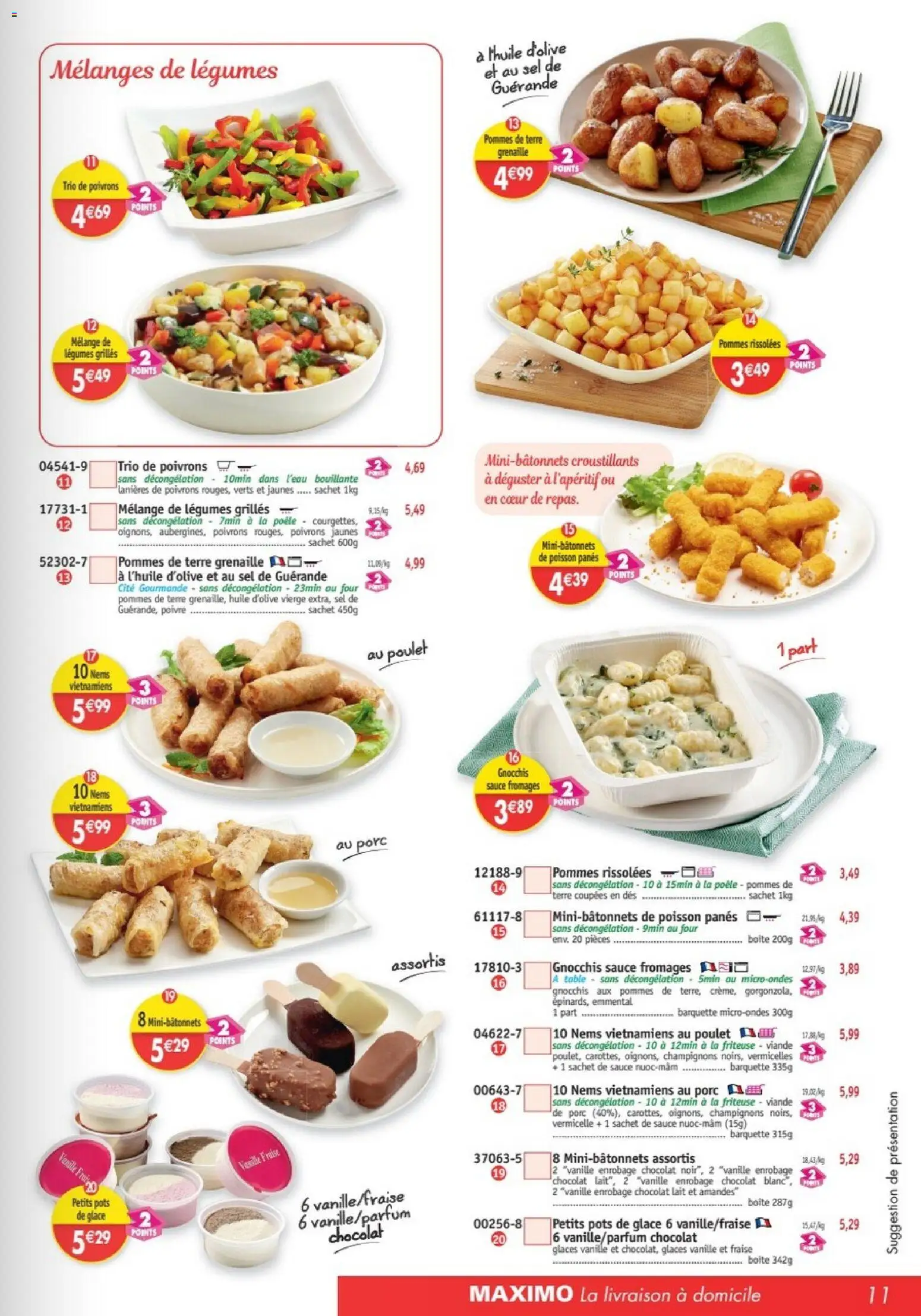{H1} | Page: 11 | Produits: Huile D'olive, Four, Viande, Pommes de terre