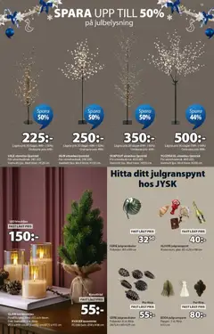 JYSK erbjudanden - Förhandsvisning av reklamblad från butik JYSK aktuell från 19/10/2026 | Sida: 15 | Produkter: Julbelysning