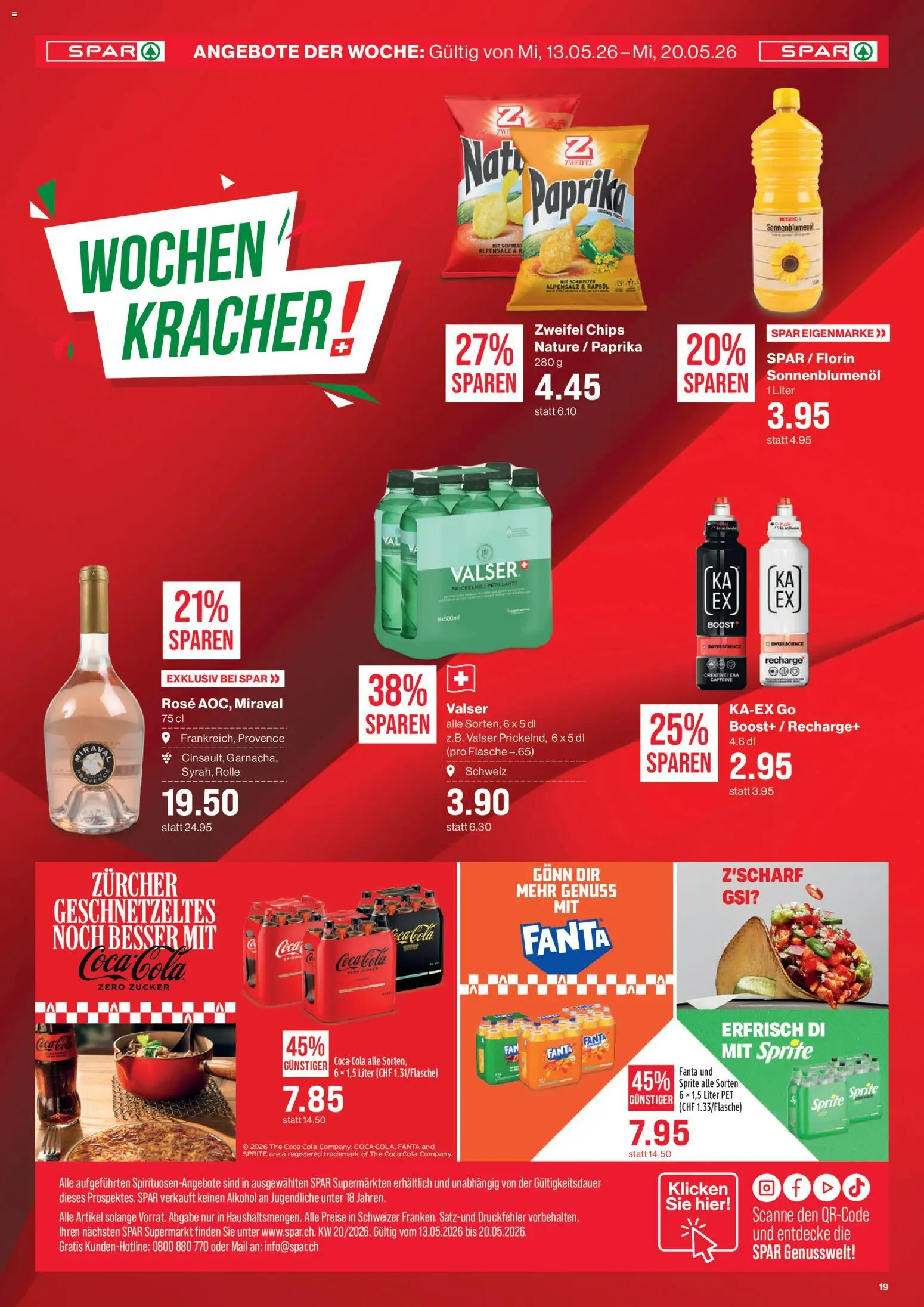 SPAR - SPAR Handels AG – gültig ab 13.05.2026 | Seite: 19