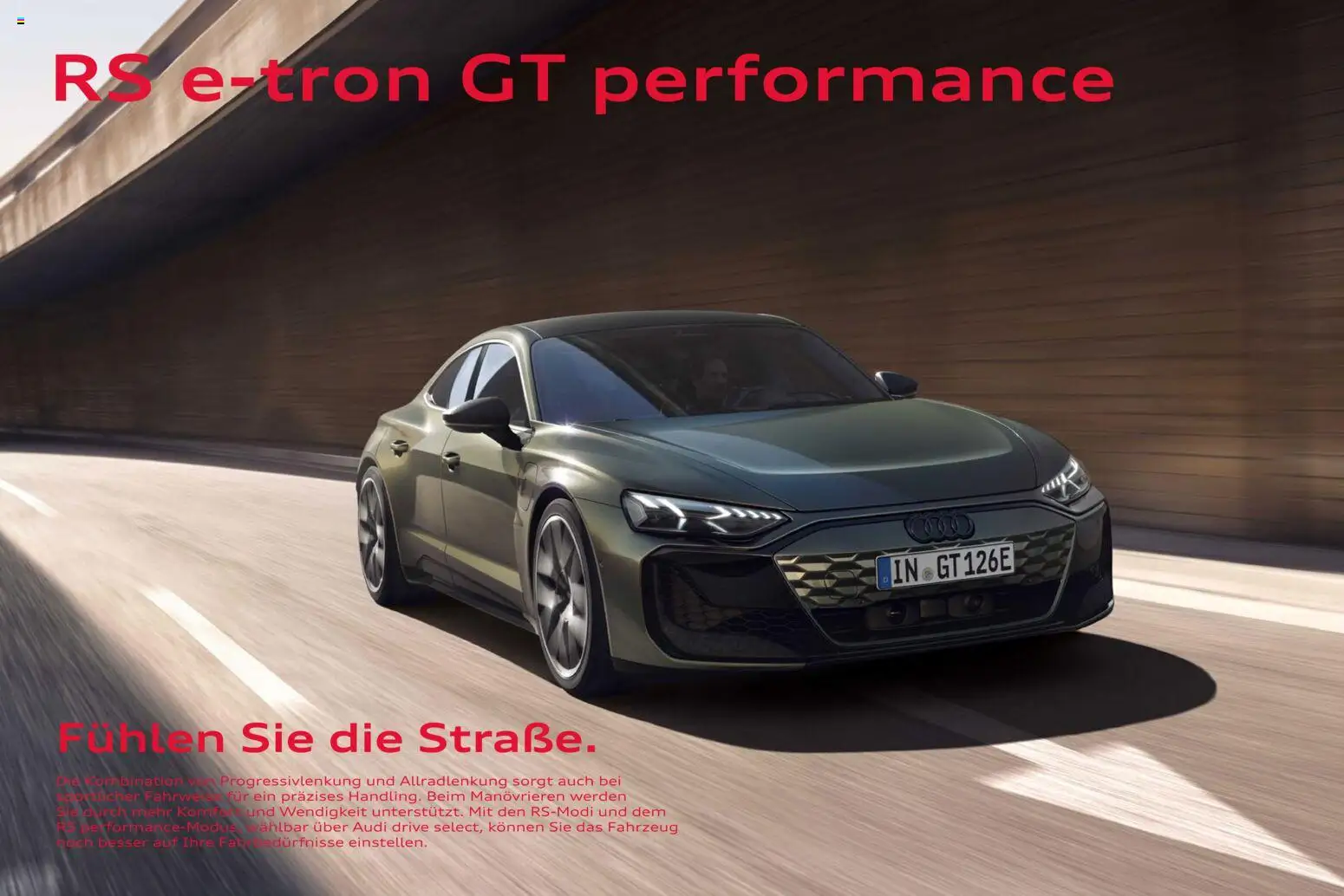 Audi  RS e-tron GT / RS e-tron GT performance – gültig ab 28.10.2025 | Seite: 8