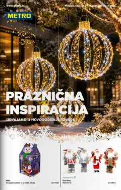 Metro katalog PRAZNIČNA INSPIRACIJA - pregled Metro kataloga - važi od 01.11.2026