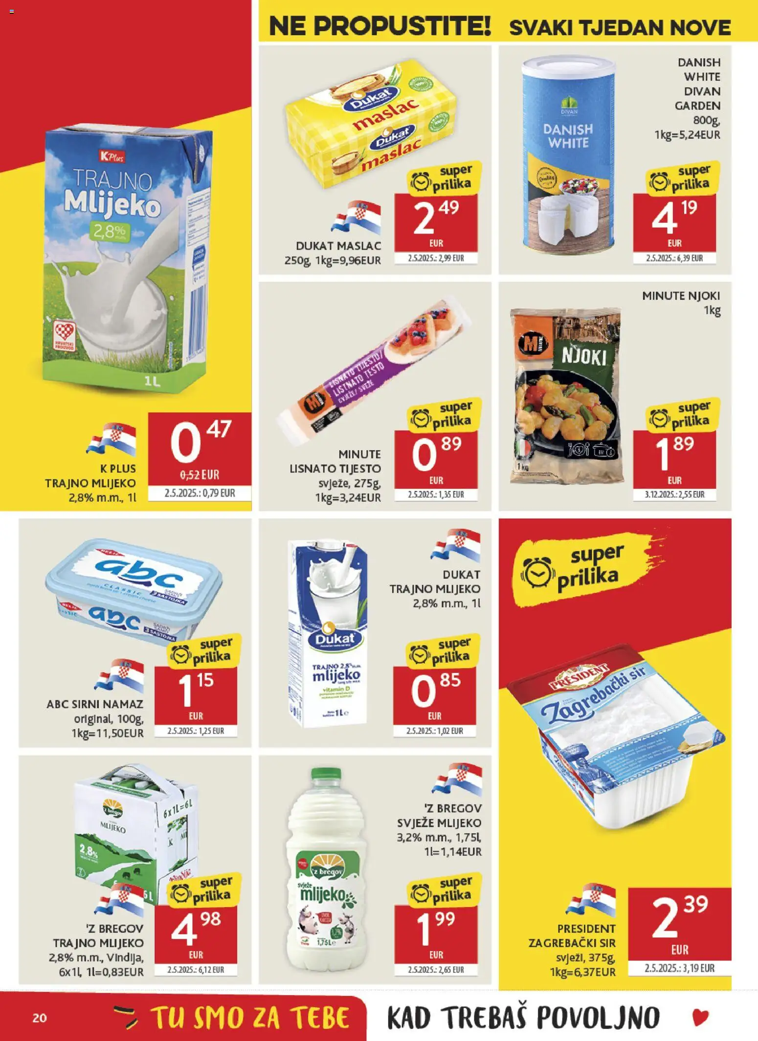 Konzum HR akciós ujság - amely érvényes a következő dátumtól: 20.05.2026 | Oldal: 20 | Termékek: Vitamin d