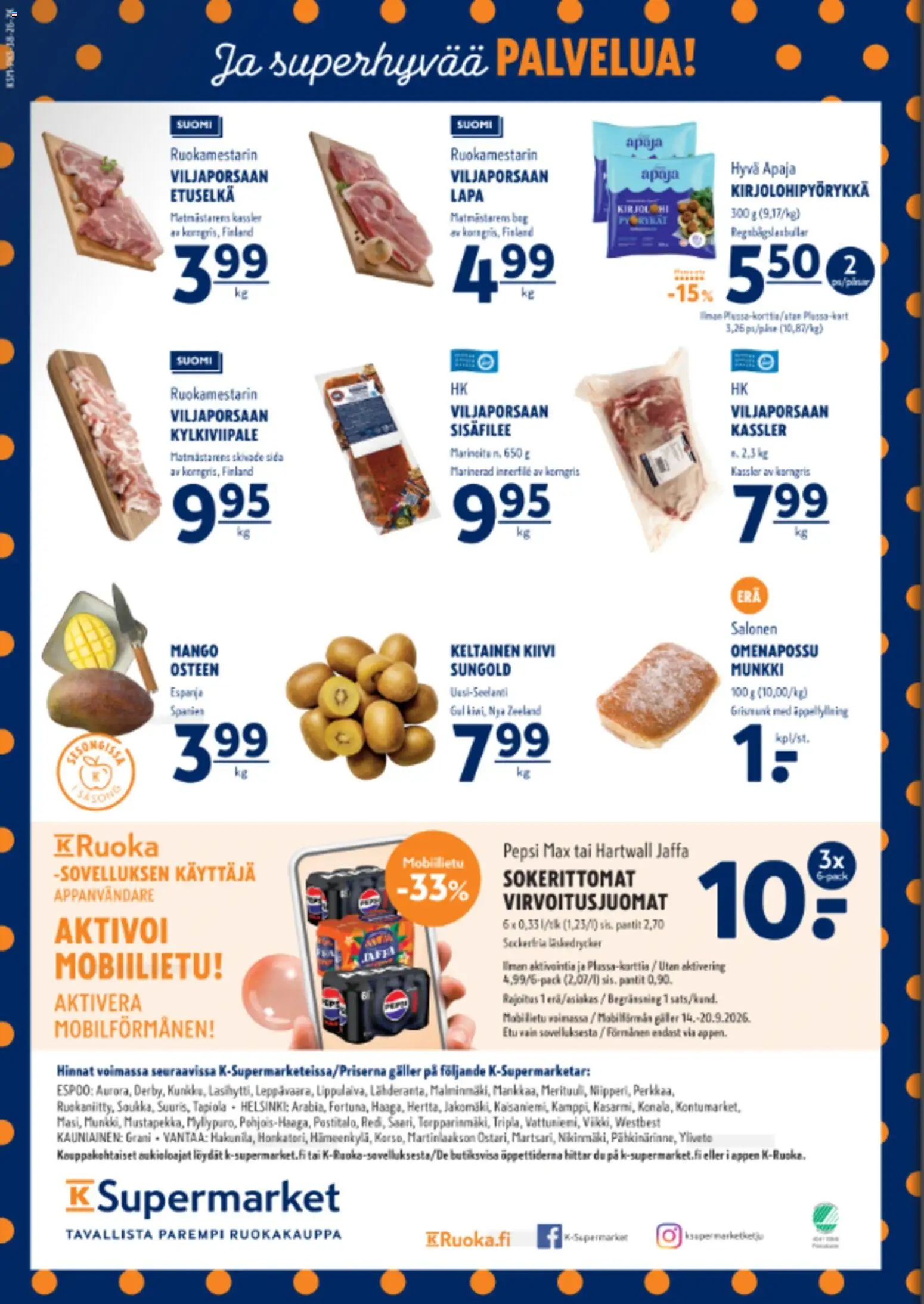 K-Supermarket tarjoukset – voimassa 17/09/2026 alkaen | Sivu: 4