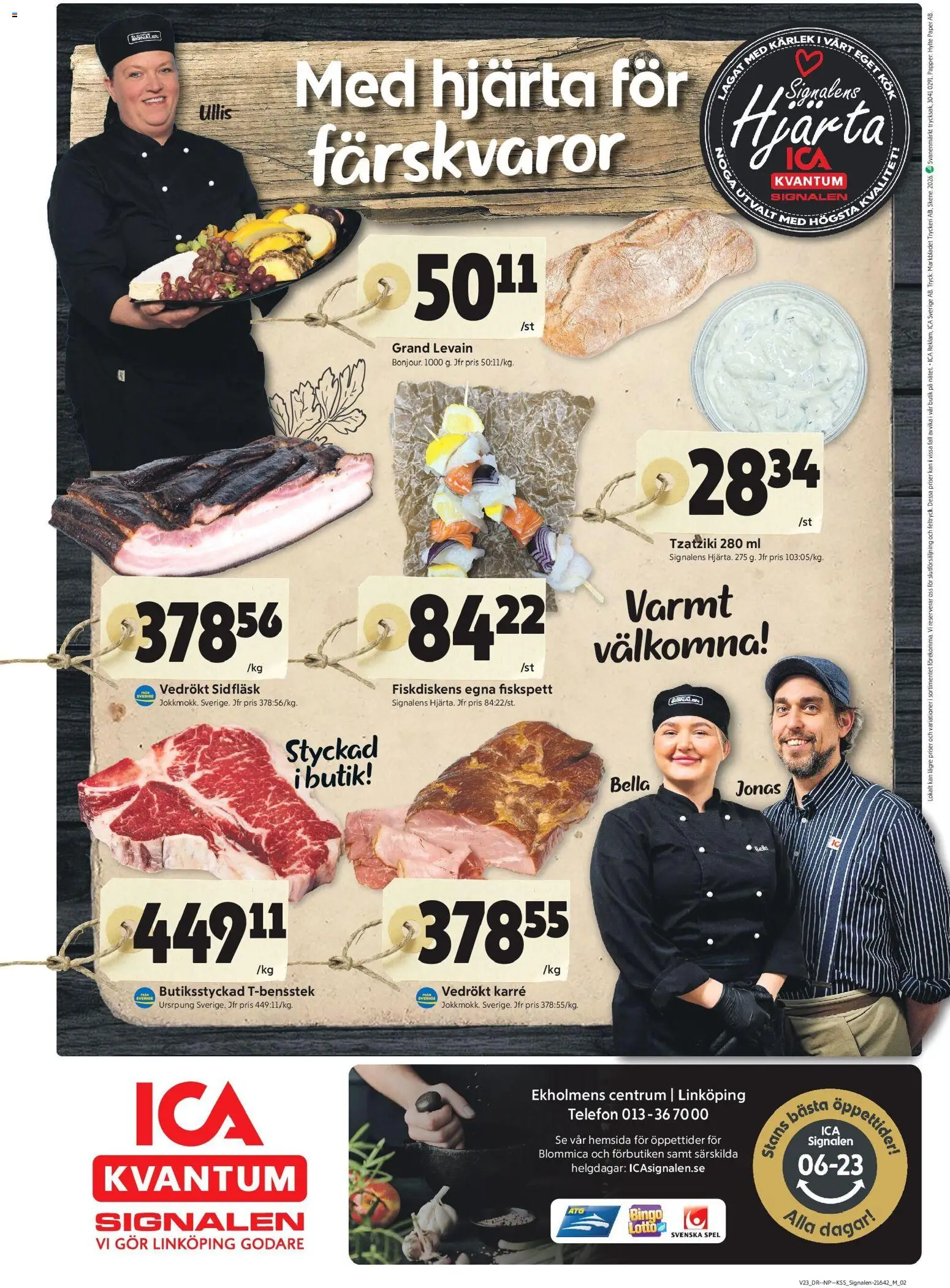 ICA Kvantum reklamblad aktuell från 01.06.2026 | Sida: 8