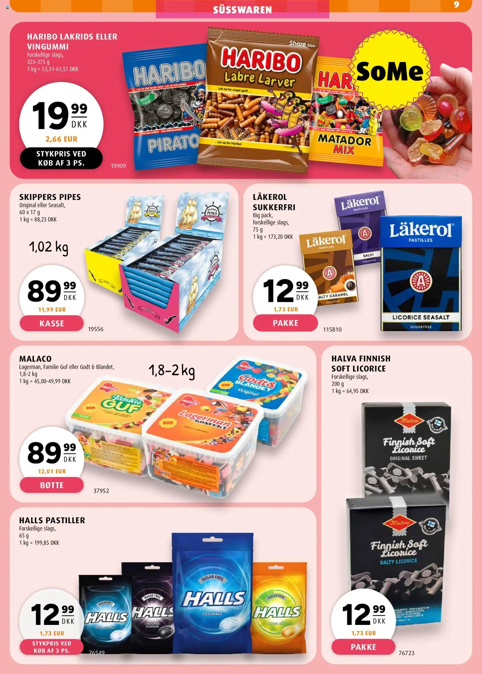 Scandinavian Park tilbudsavis – gyldig fra 22/10/2026 | Side: 9 | Produkter: Lakrids, Vingummi
