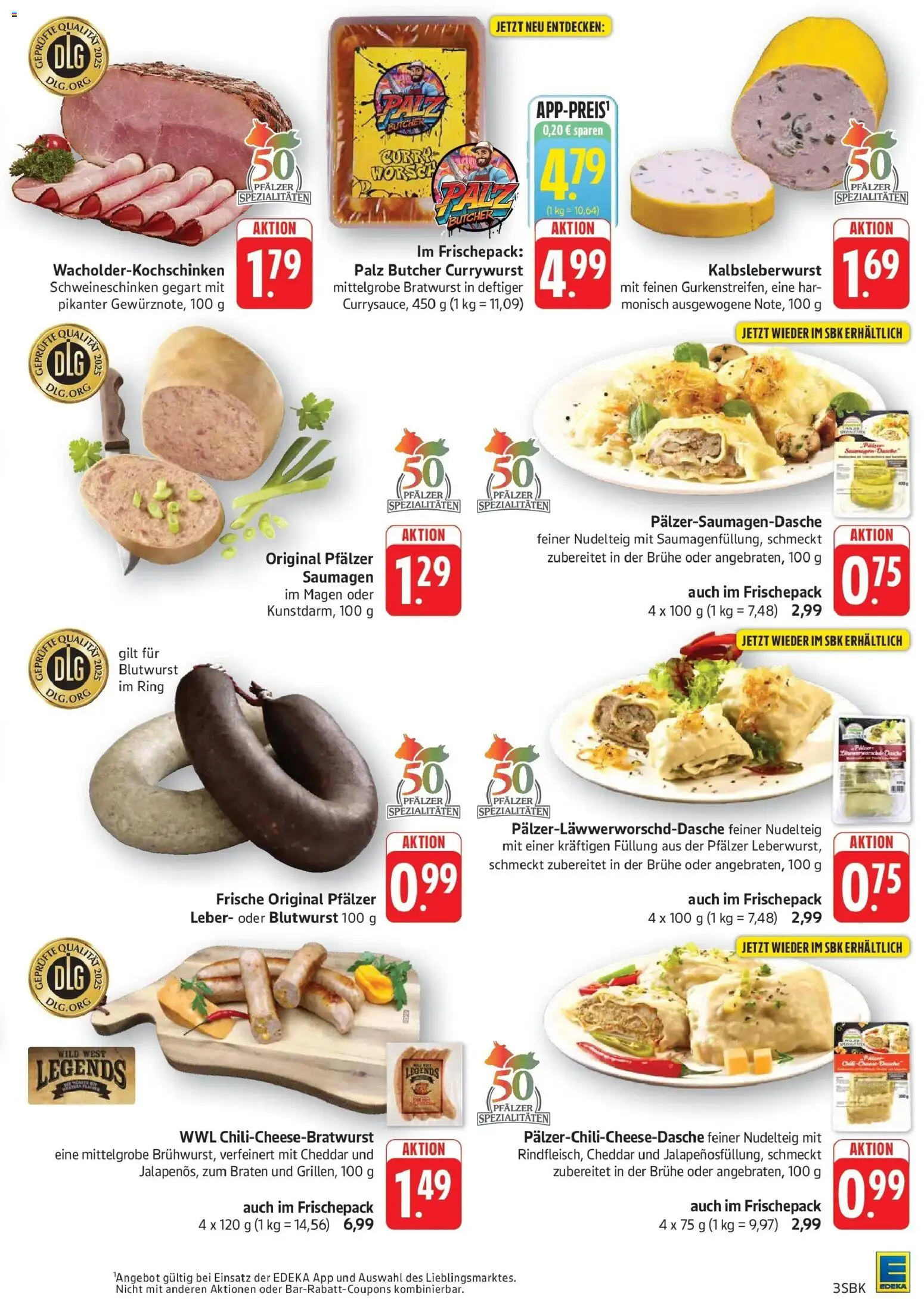Edeka Prospekt Walldorf (ab 28.09.2026) » Angebote Online | Seite: 3 | Produkte: Spezialitäten, Bratwurst, Brühe