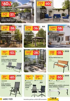 MOKI VEŽI leidinys galioja nuo 2026.07.23 | Puslapis: 14 | Prekių: Sofa, Stalas, Kėdė