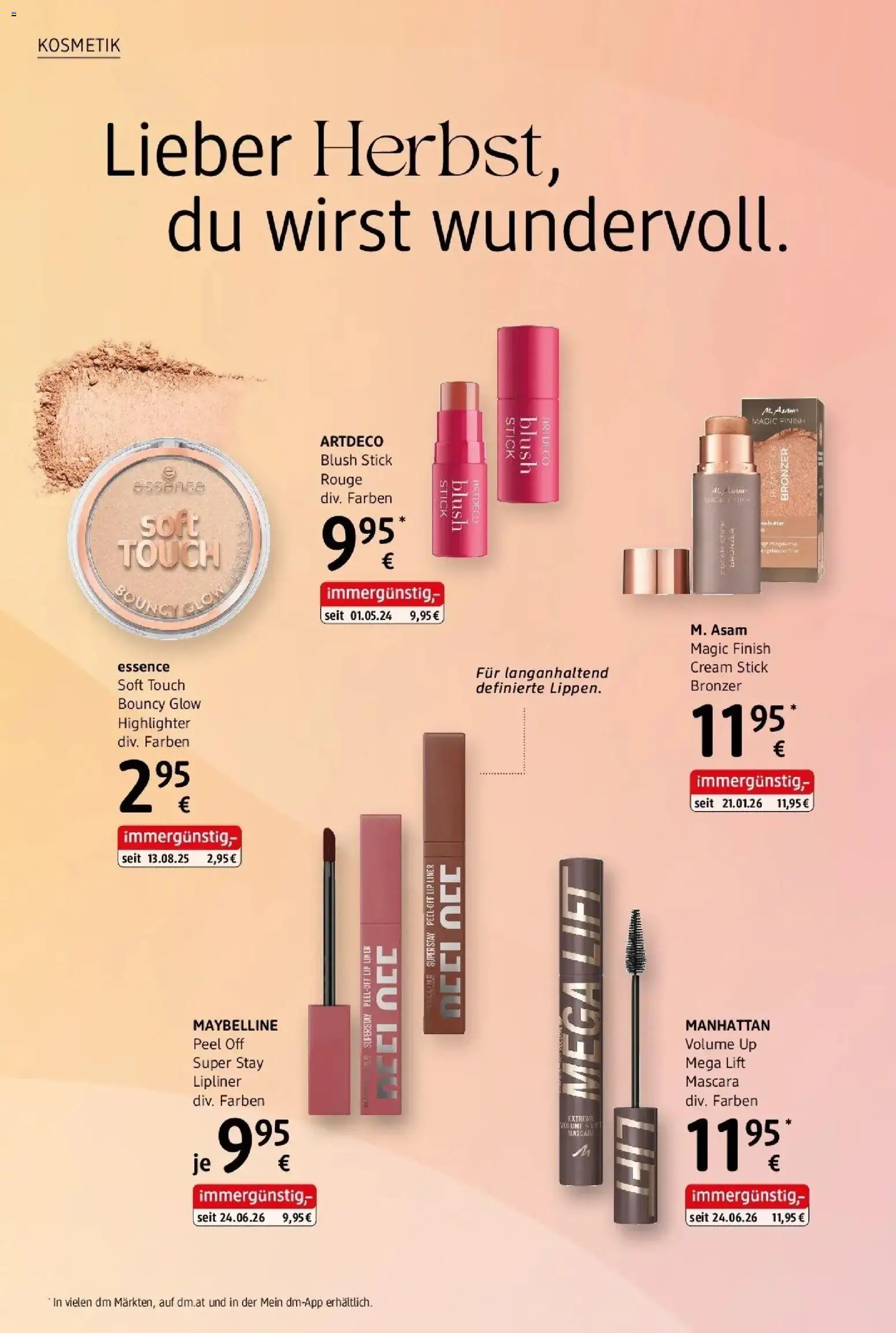 dm drogerie markt Flugblatt  / 2026 von 10.09.2026 - Aktuelle Angebote | Seite: 16 | Produkte: Bronzer, Rouge
