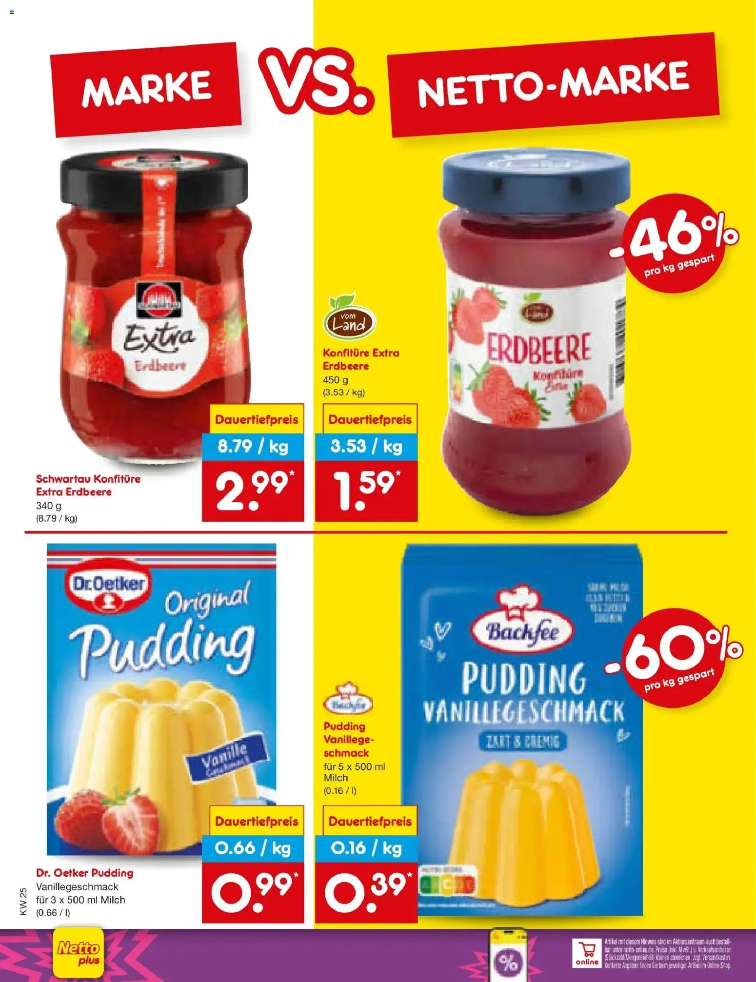Netto Marken-Discount Prospekt Wuppertal – gültig ab 14.06.2026 | Seite: 58 | Produkte: Milch, Pudding
