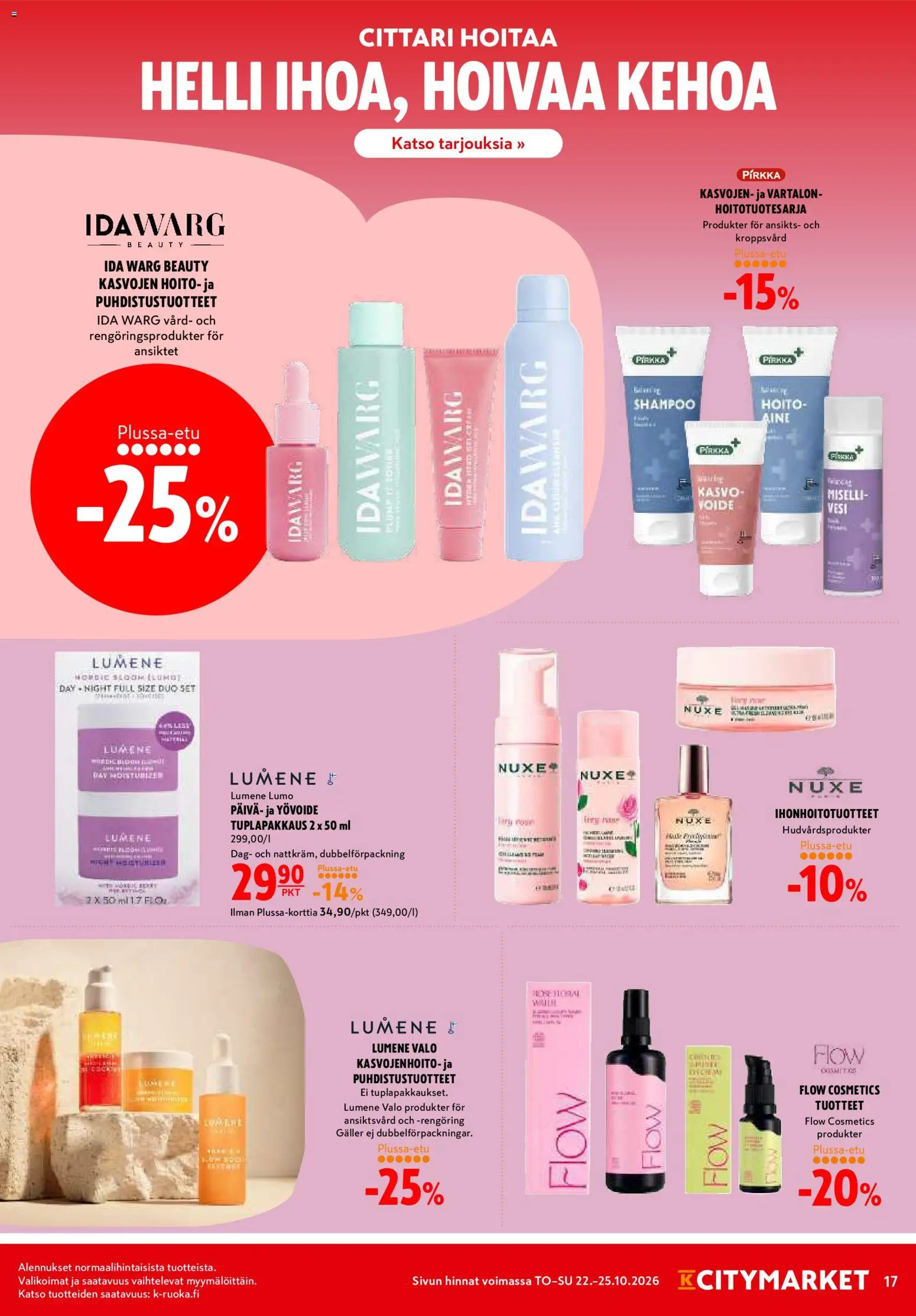 K-Citymarket tarjoukset – voimassa 22/10/2026 alkaen | Sivu: 17
