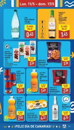 Vista previa AQUA® Agua mineral con gas, 1,25 l válido desde el 11.05.2026 | Página: 15