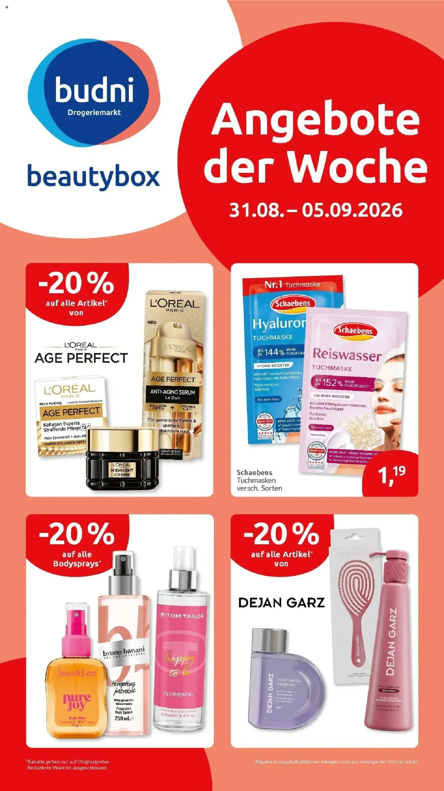 Edeka Prospekt Bad Kreuznach (ab 31.08.2026) » Angebote Online | Seite: 59 | Produkte: Shampoo, Creme, Serum, Tuchmaske