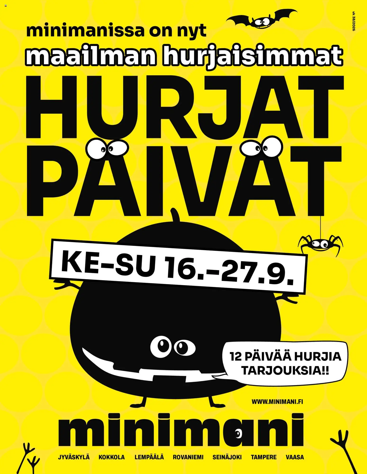 Minimani - lehti-ilmoitukset ja mainoslehti – voimassa 16/09/2026 alkaen | Sivu: 1