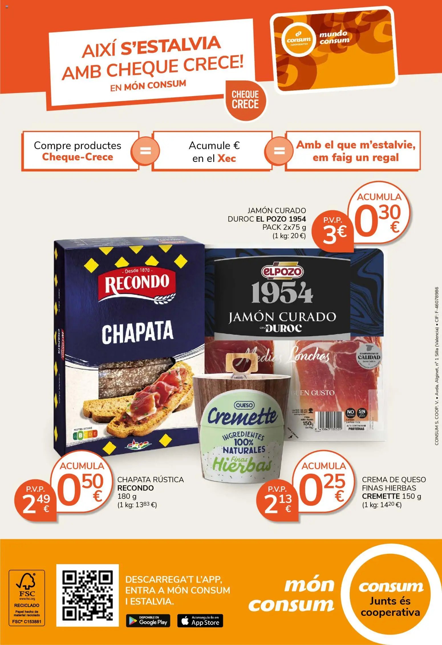 Consum folleto (26/03/2026 - 22/04/2026)