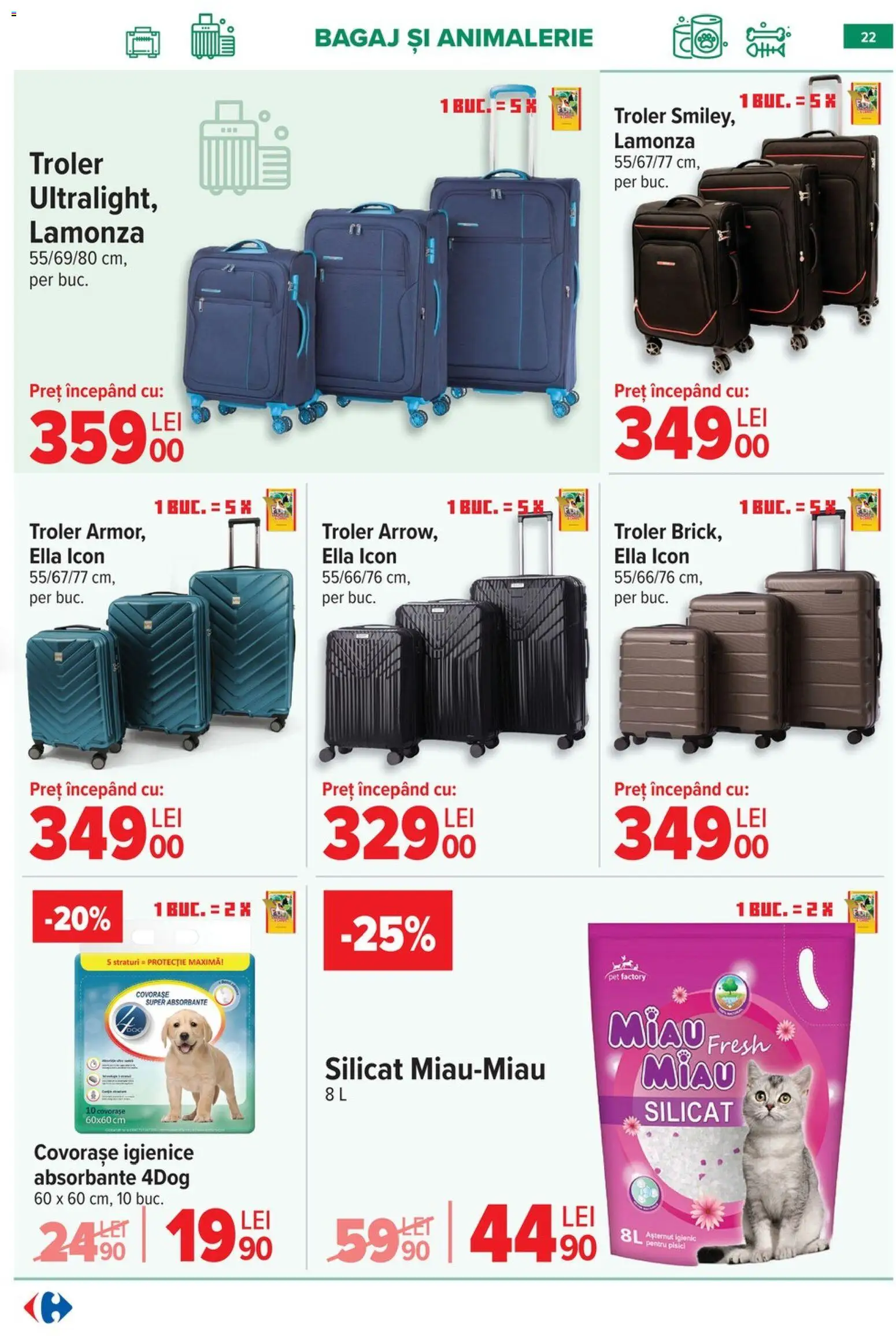 Noul catalog Carrefour – valabil de la 20.05.2026 | Pagină: 21 | Produse: Absorbante