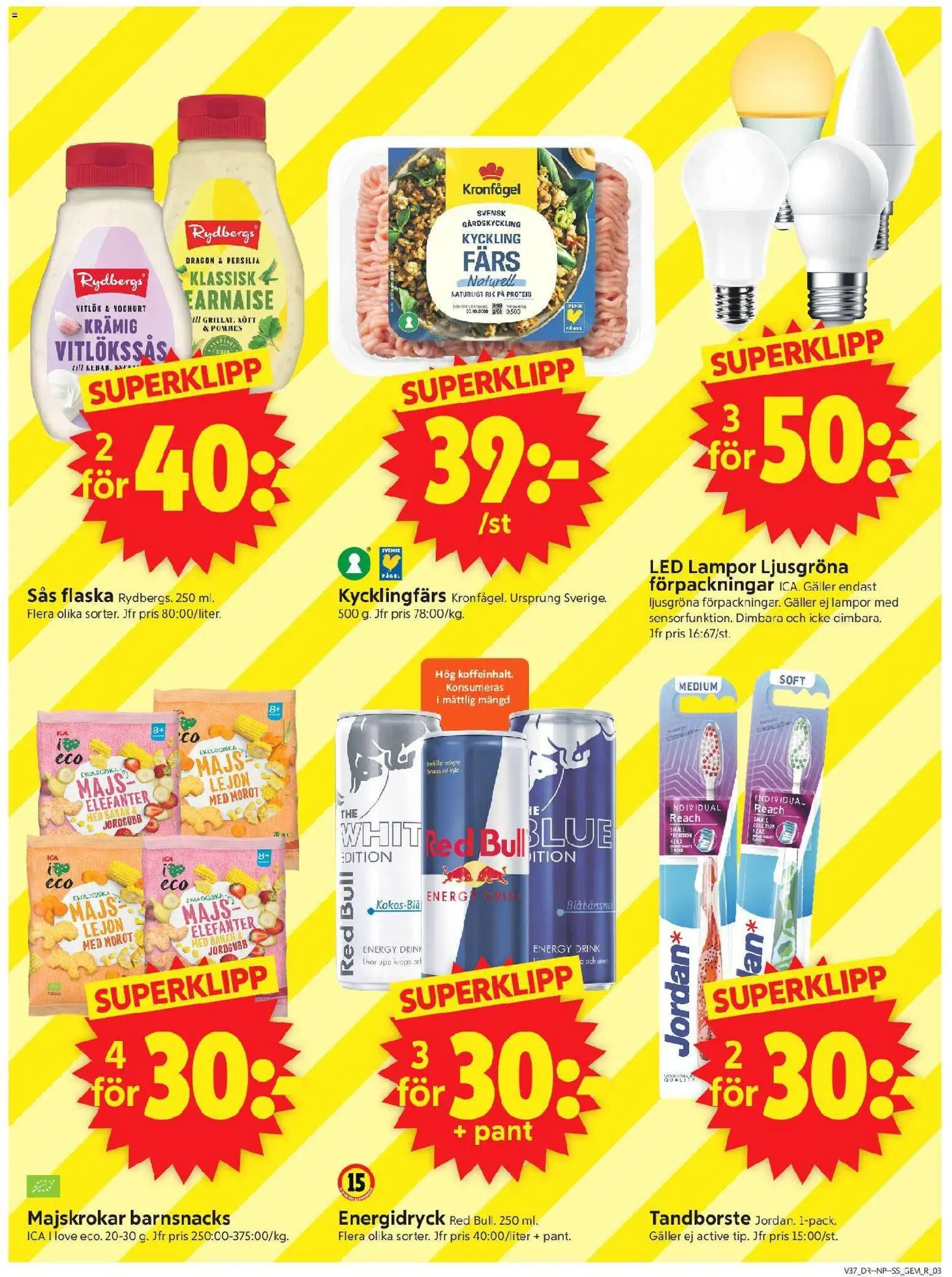 ICA Supermarket reklamblad aktuell från 07/09/2026 | Sida: 3