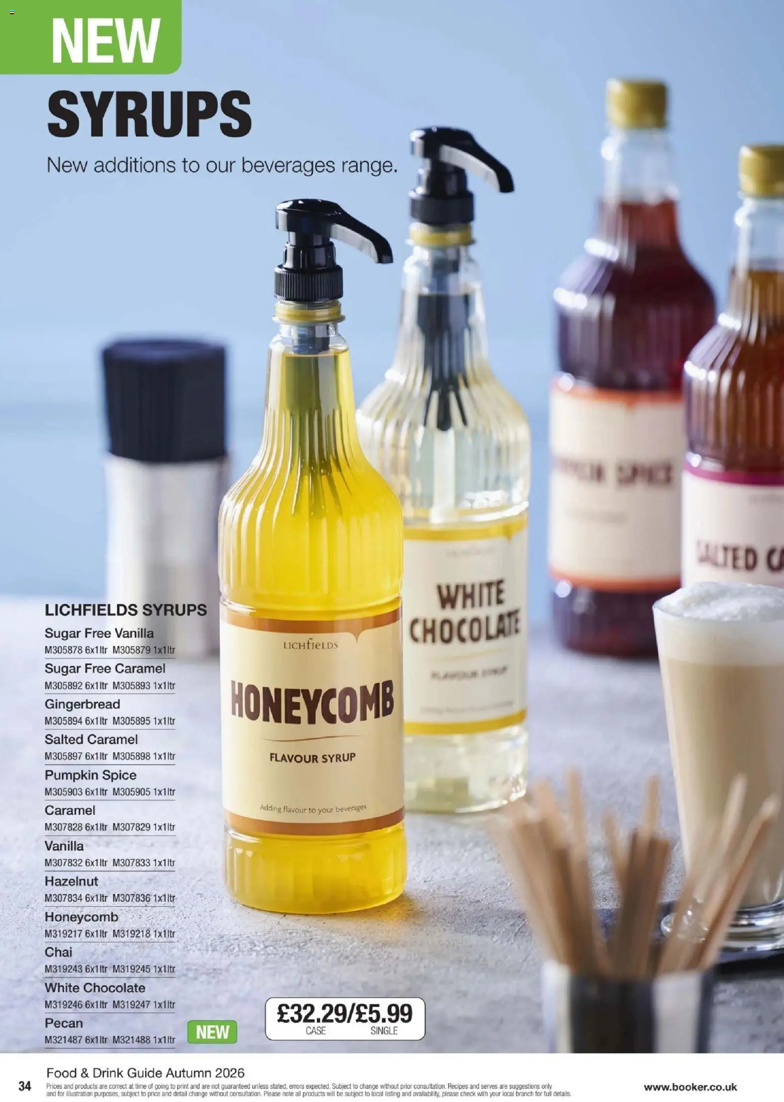 {H1} | Page: 34 | Products: Pumpkin, Chocolate, White chocolate, Case