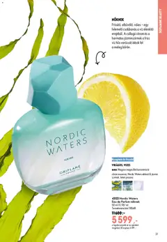 Katalógus Oriflame 2026/11 - amely érvényes a következő dátumtól: 2026.07.29. | Oldal: 21 | Termékek: Hús, Parfüm, Citrom