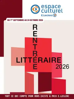 E.Leclerc - Prévisualisation de E.Leclerc Guide rentree litteraire valide à partir de 01/09/2026