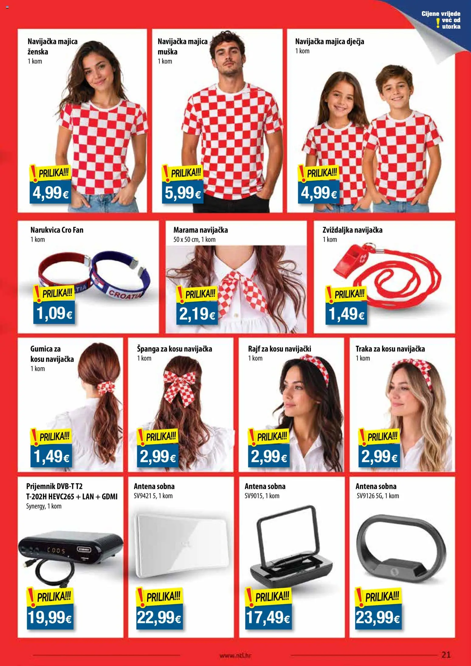 NTL katalog | vrijedi od 03.06.2026 | Stranica: 21 | Proizvodi: Majica, Narukvica