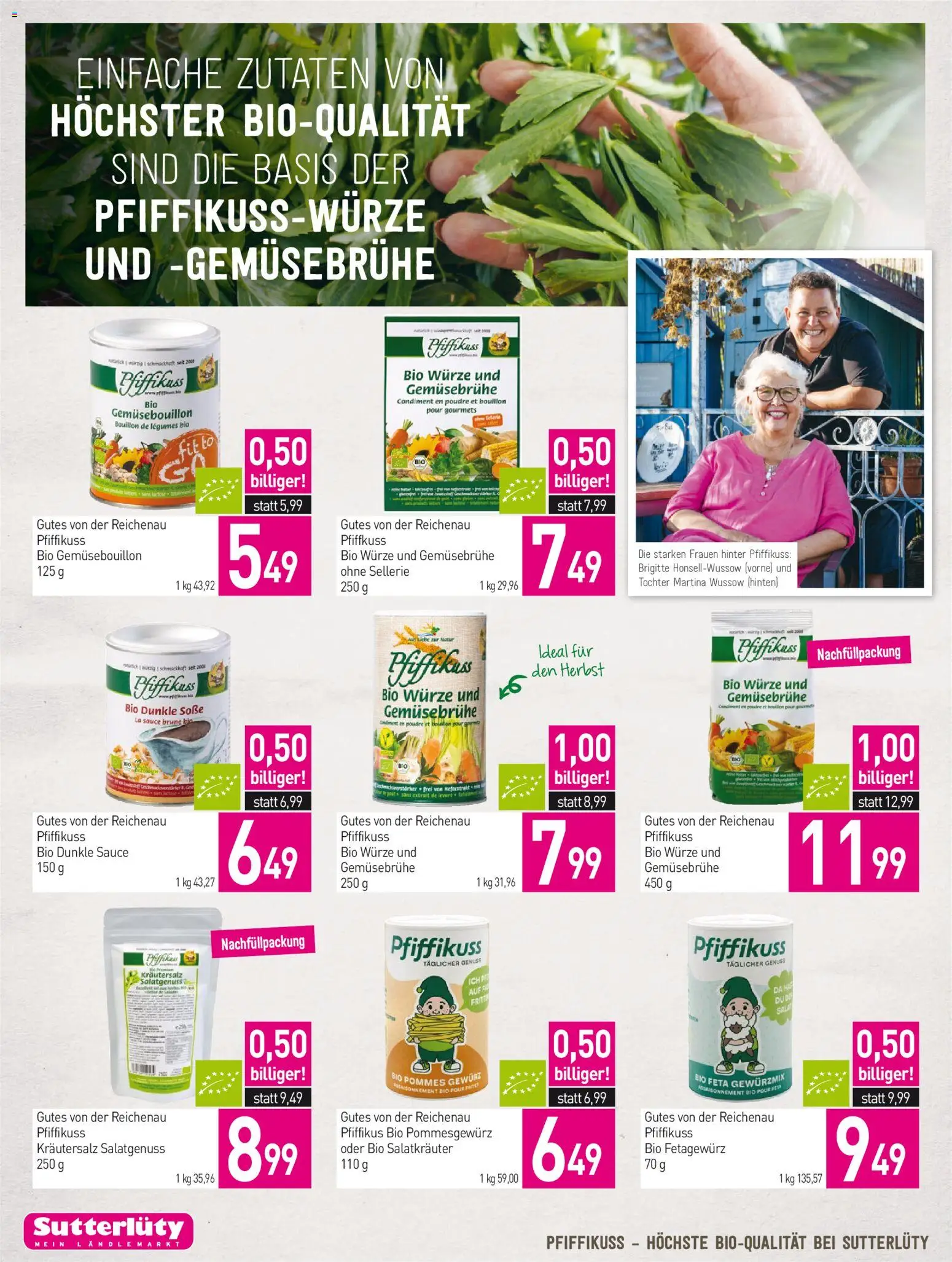 Sutterlüty Flugblatt gültig ab 22.10.2026 | Seite: 10 | Produkte: Soße, Sellerie, Zutaten