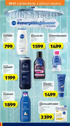 Aldi akciós újság - amely érvényes a következő dátumtól: 2026.09.17. | Oldal: 18 | Termékek: Body, Püré, Tea, Gél