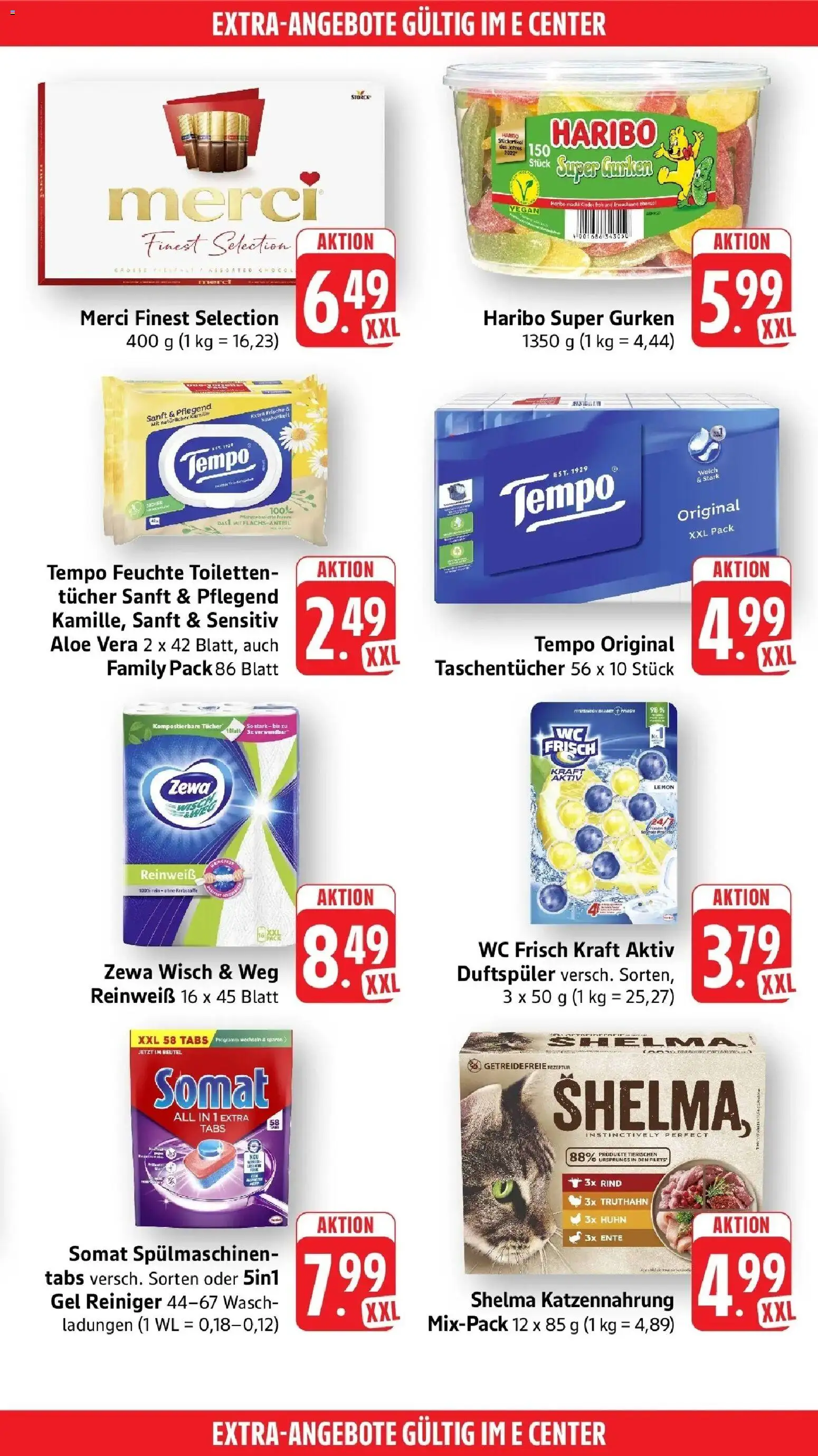 Edeka Prospekt Aalen (ab 31.08.2026) » Angebote Online | Seite: 53 | Produkte: Merci, Wc frisch, Tempo, Ente