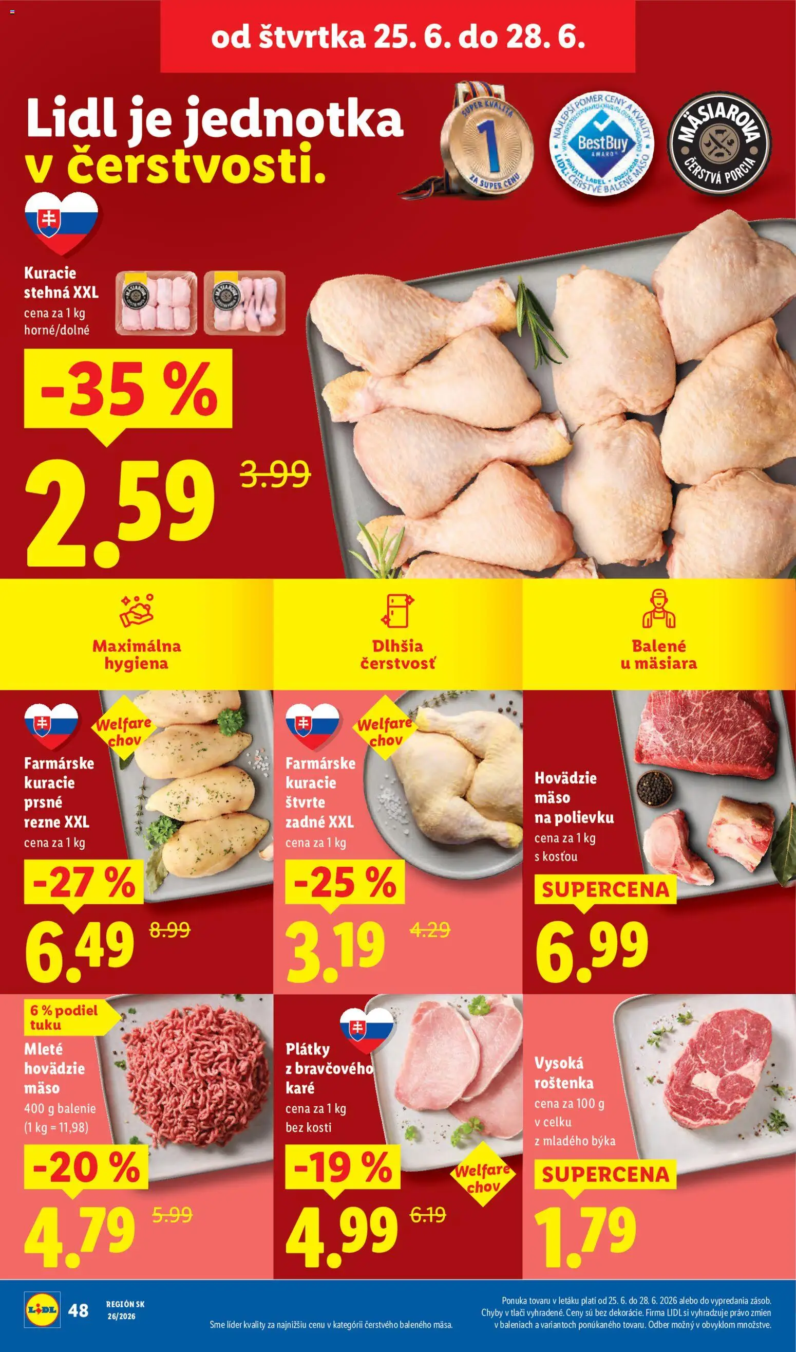 Nové Lidl akcie – leták je platný od 22.06.2026 | Strana: 60