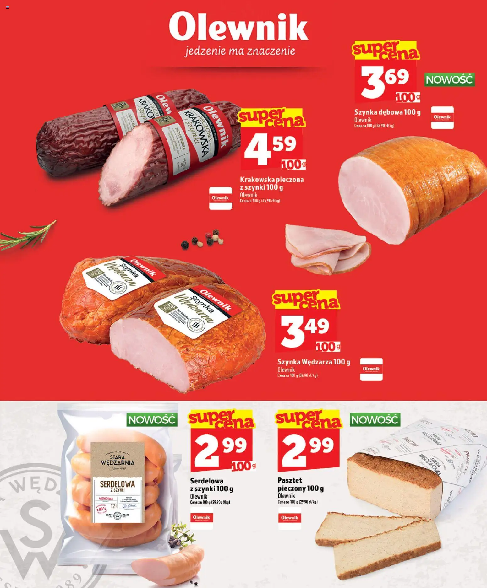 Topaz gazetka - Express od 25.06.2026 | Strona: 9 | Produkty: Szynka