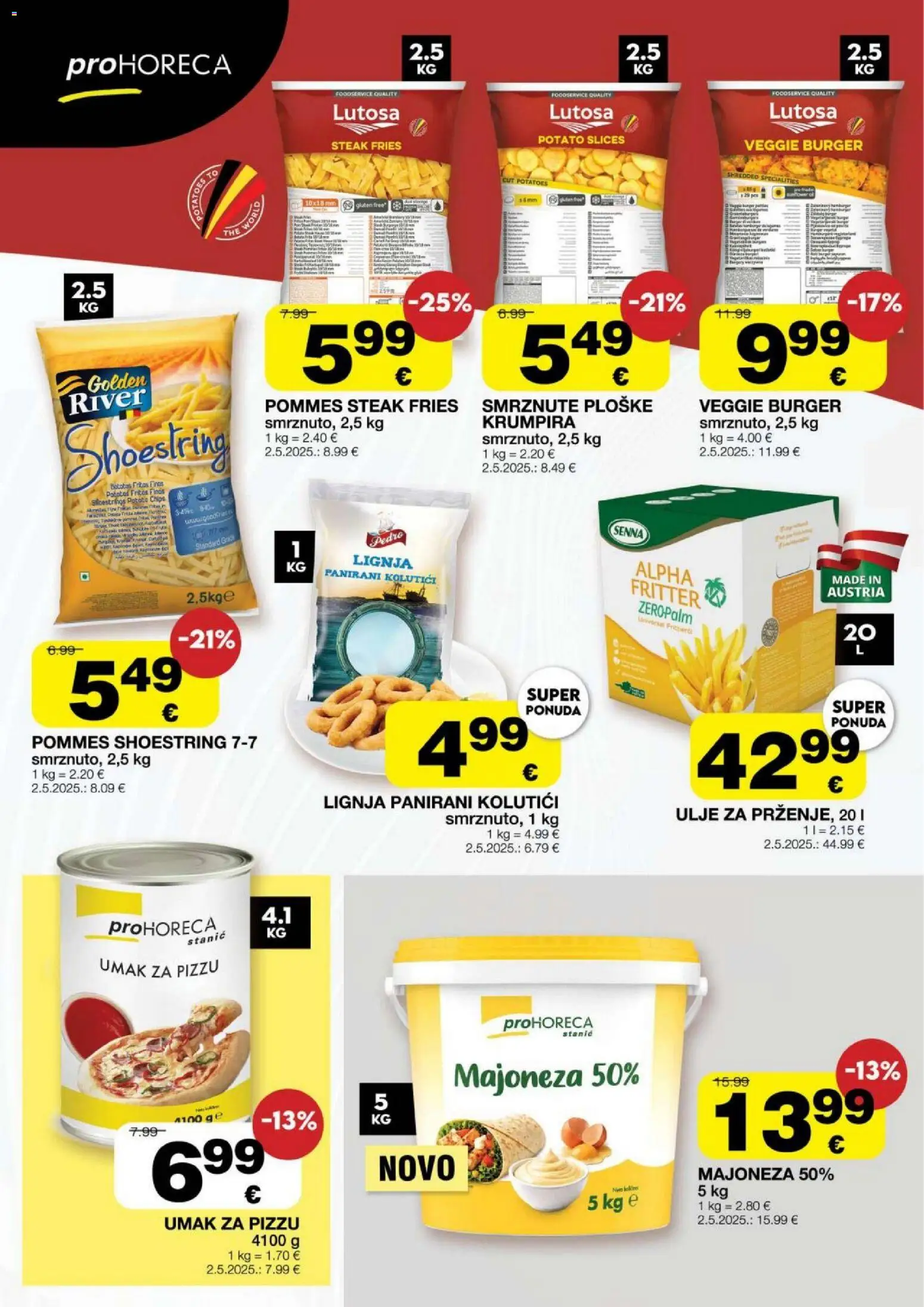 Stanić Diskont katalog | vrijedi od 09.07.2026 | Stranica: 14 | Proizvodi: Ulje, Majoneza, Umak