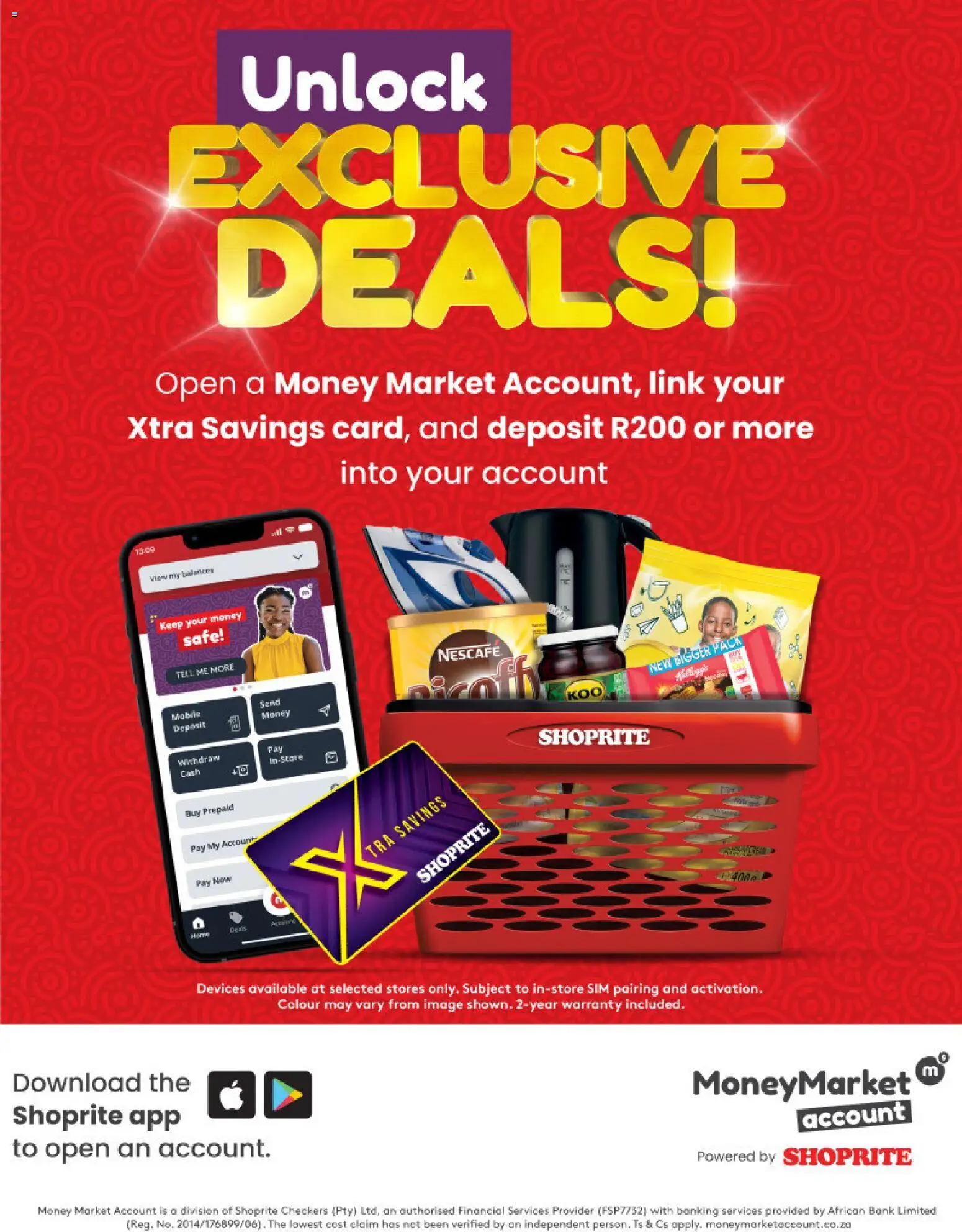 New Shoprite catalogue – valid from 24.05.2026 | Page: 11 | Products: Sim, Kettle, Iron, Coffee