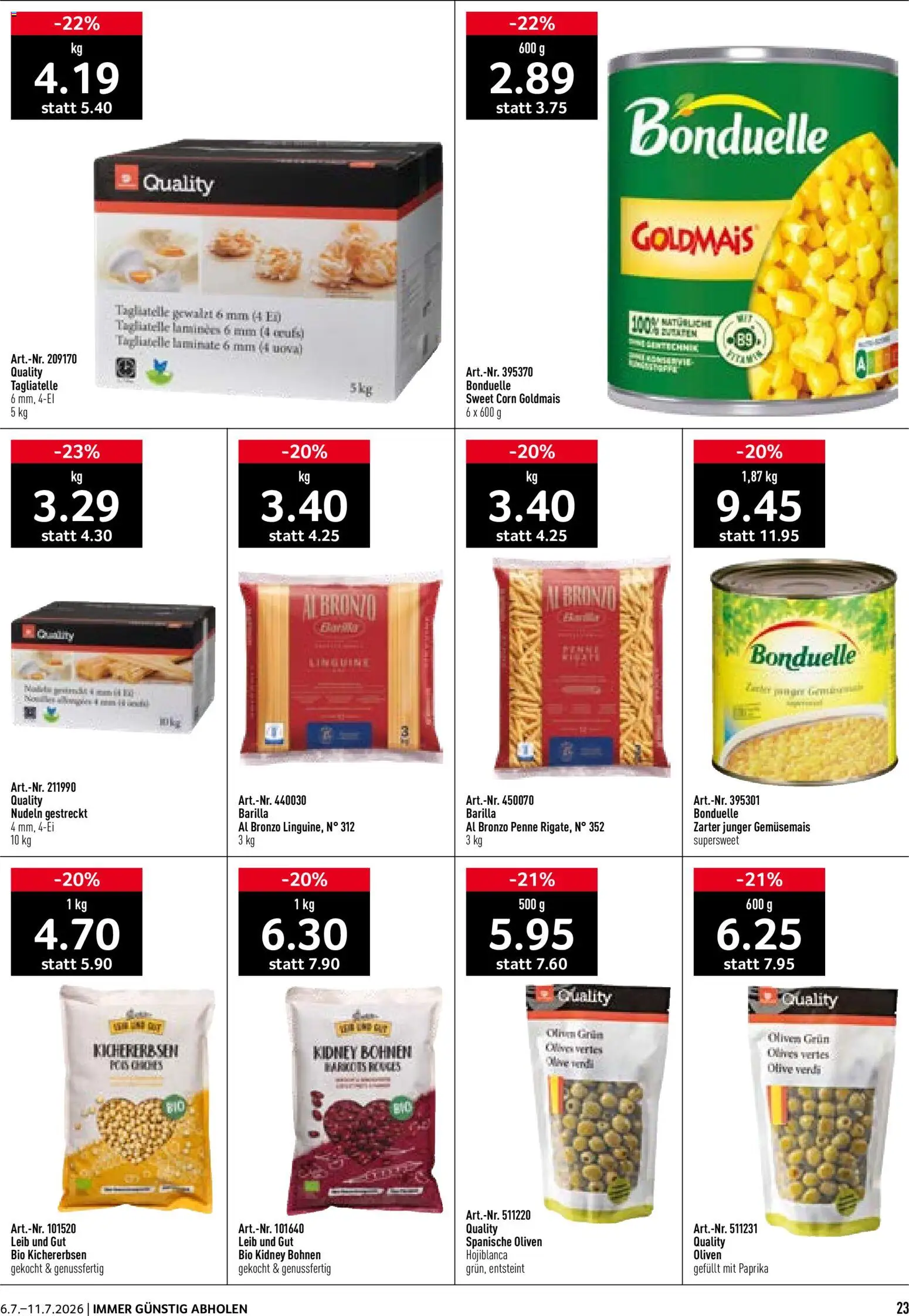 🛍️ Prodega aktionen ab 06.07.2026 » Entdecken Sie exklusive Rabatte und sparen Sie noch heute! 💰 | Schweiz