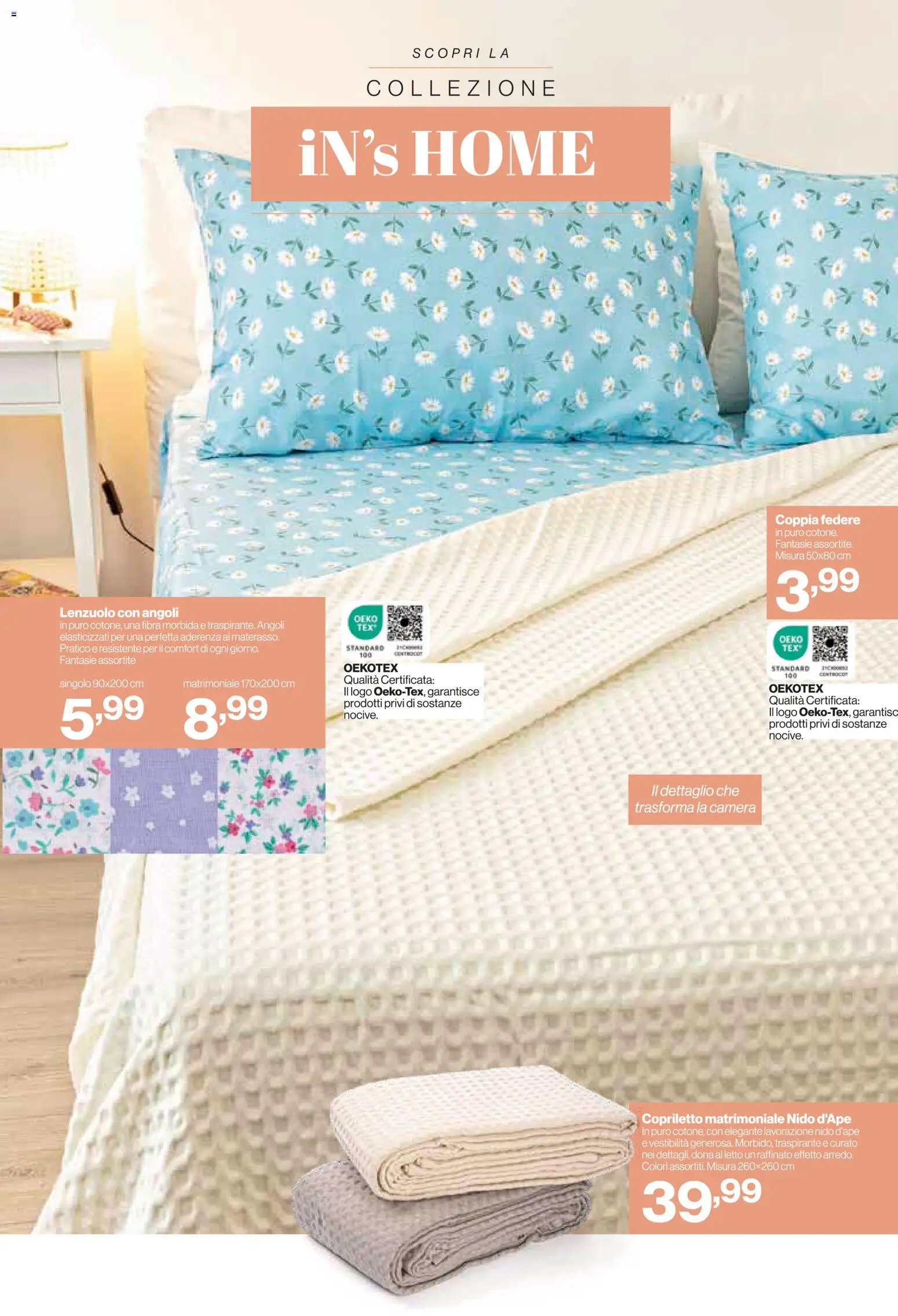 Volantino IN's del 15/07/2026 | Pagina: 18 | Prodotti: Letto, Copriletto