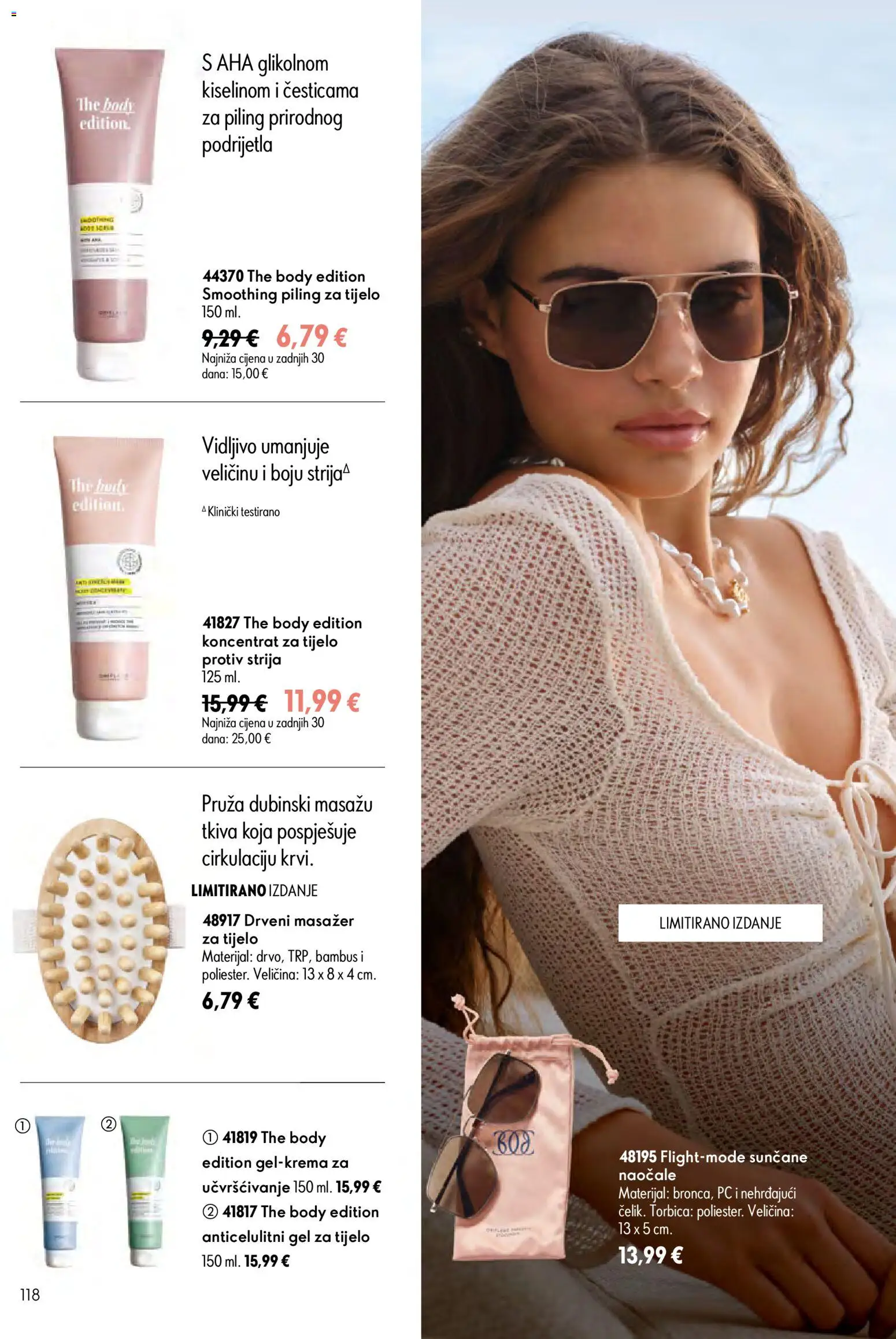 Oriflame katalog | vrijedi od 24.06.2026 | Stranica: 118 | Proizvodi: Piling, Torbica, Naočale, PC