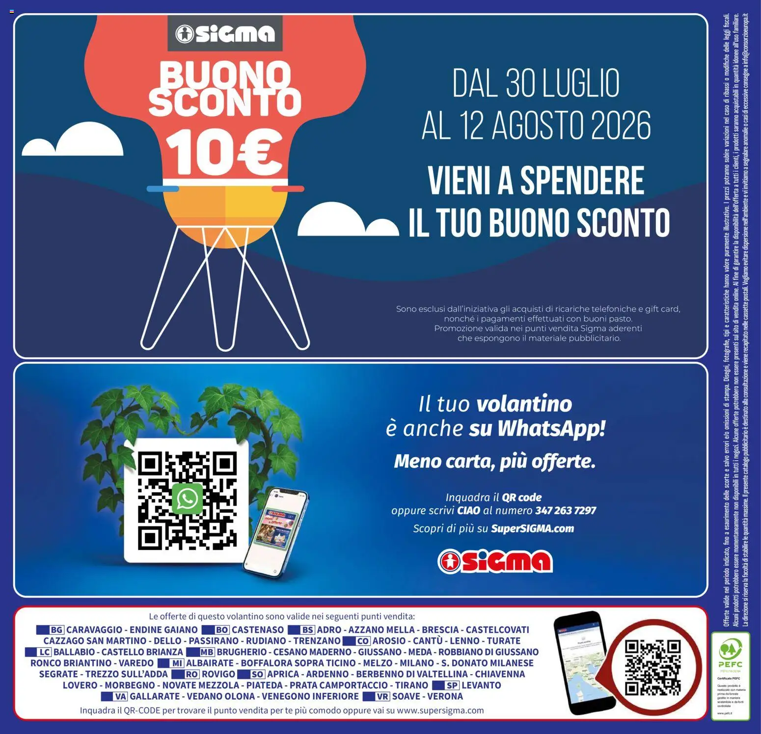 Volantino SIGMA del 30/07/2026 | Pagina: 16 | Prodotti: Tè